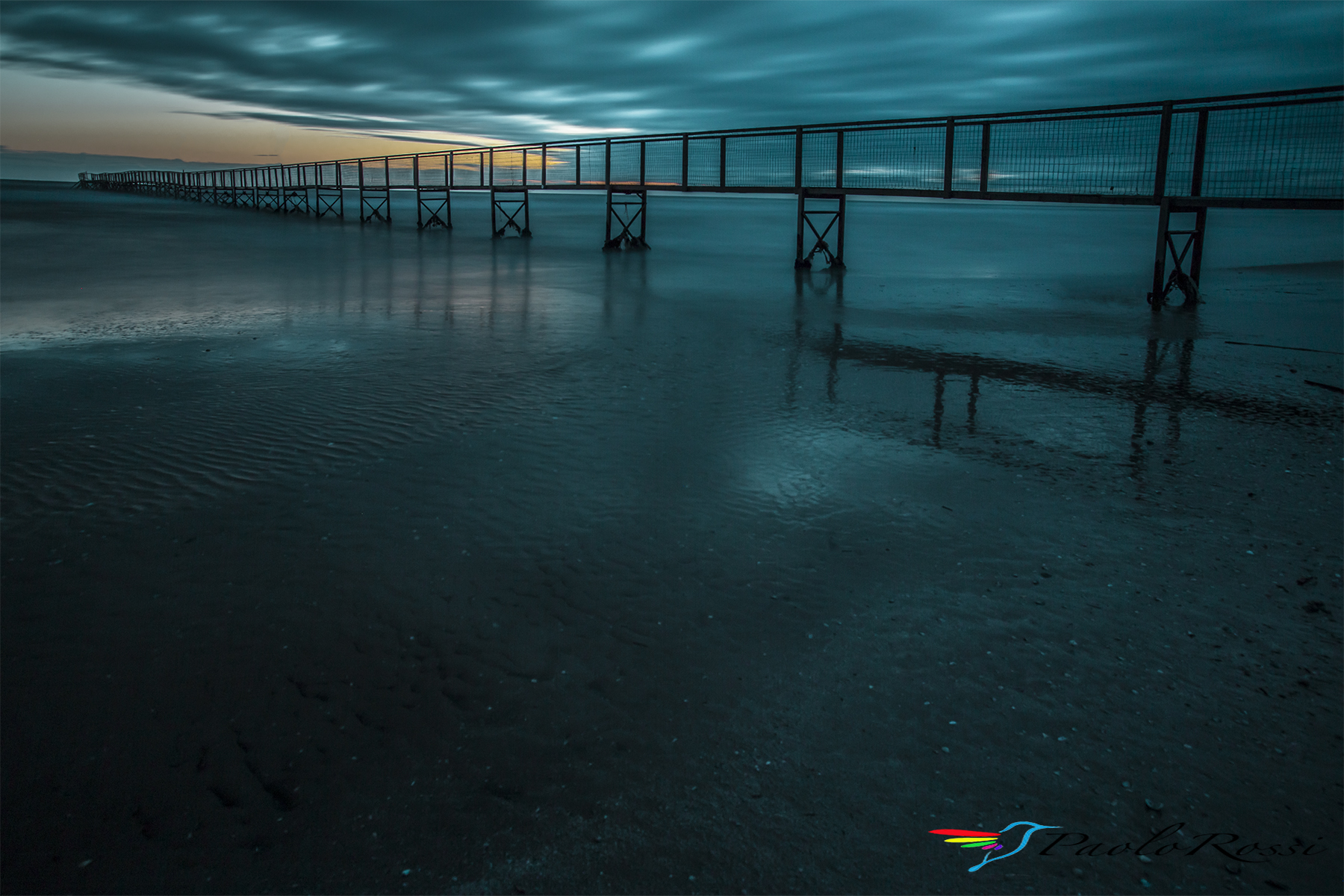 A bridge on the Adriatic ...