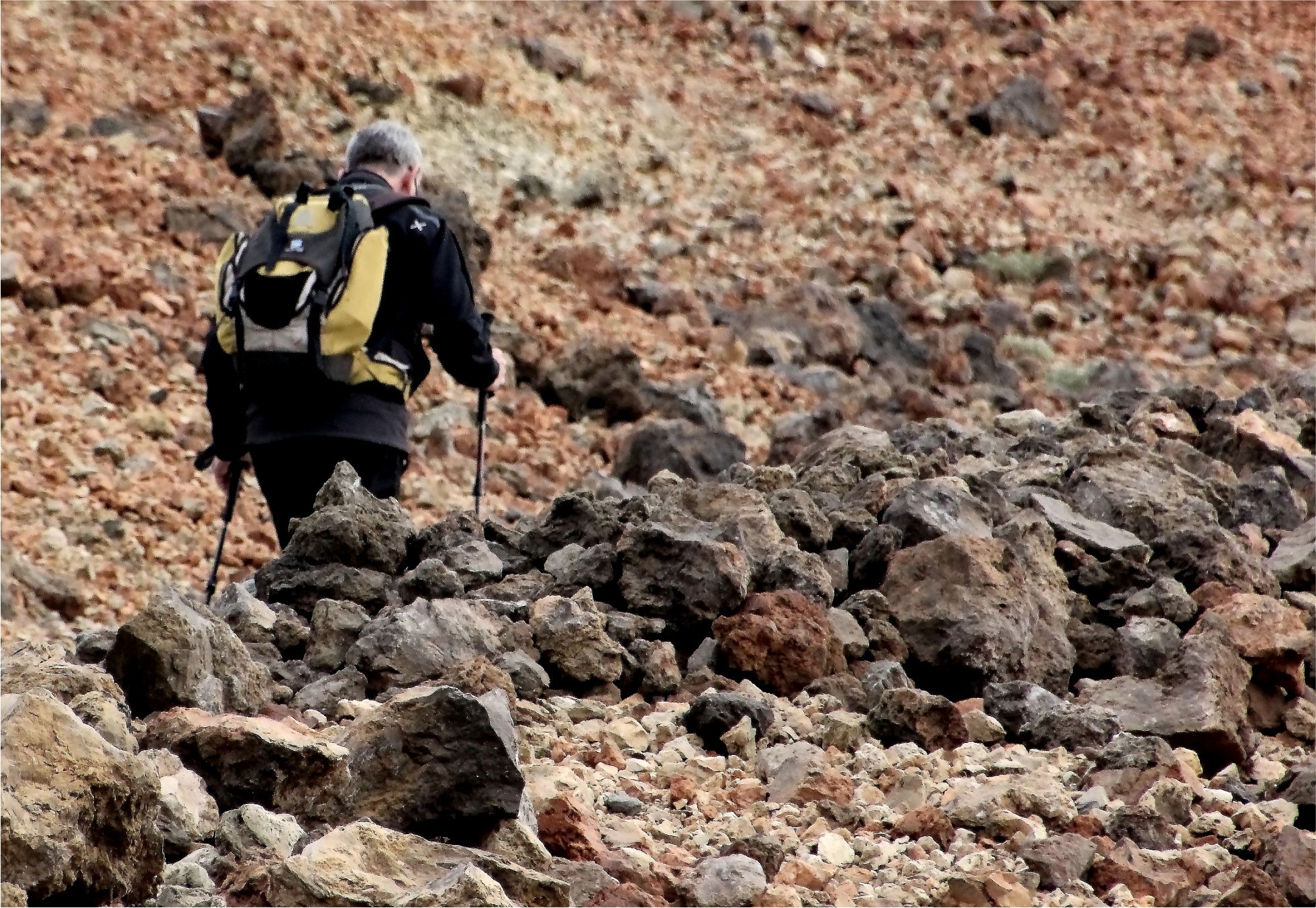 From 2500 to 3500 the Teide. Tenerife