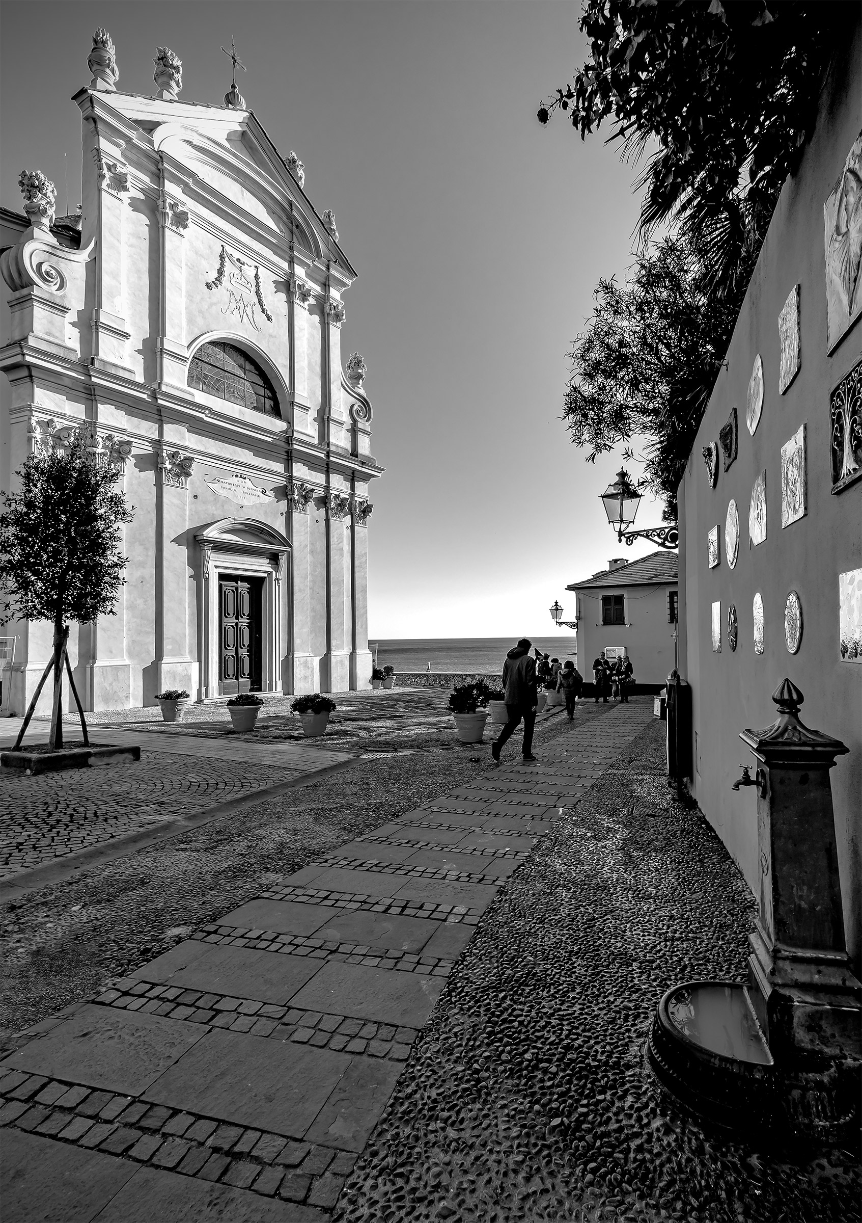 Going down to the shore