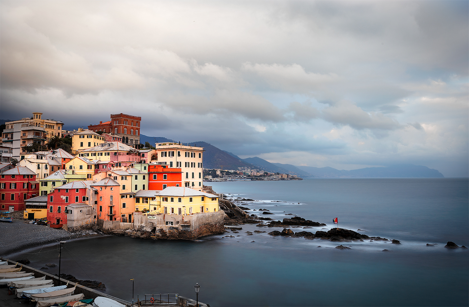 Boccadasse late afternoon