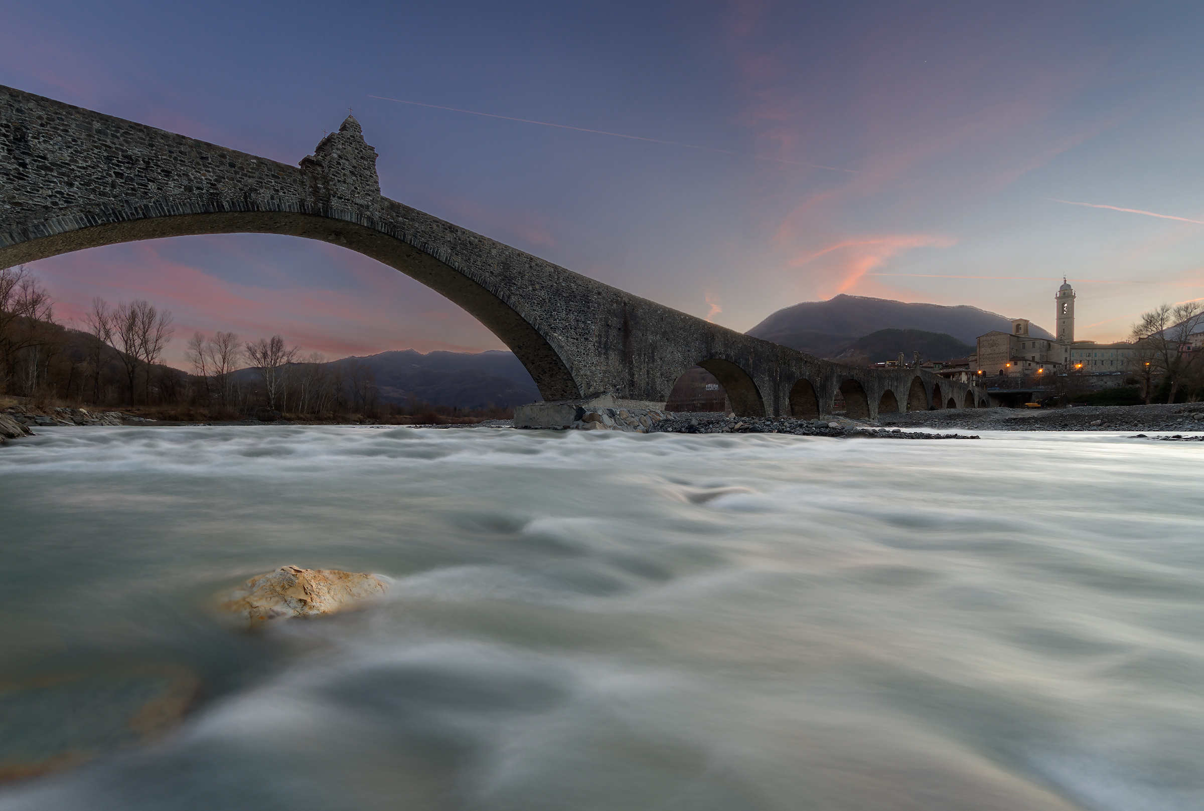 Bobbio al Tramonto