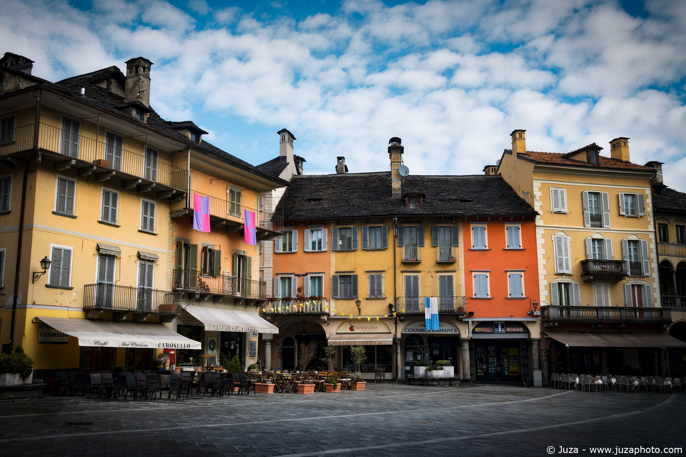 A quiet morning in Domodossola