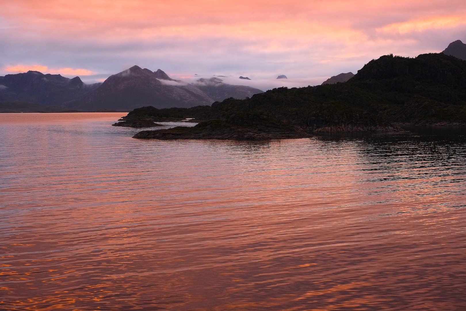 Lasciando le Lofoten con l'Hurtigruten