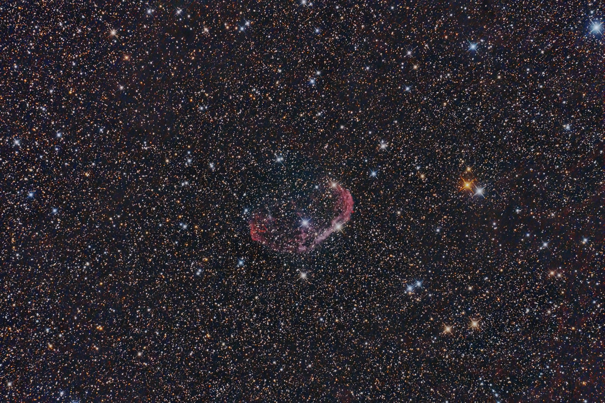 Crescent nebula NGC 6888