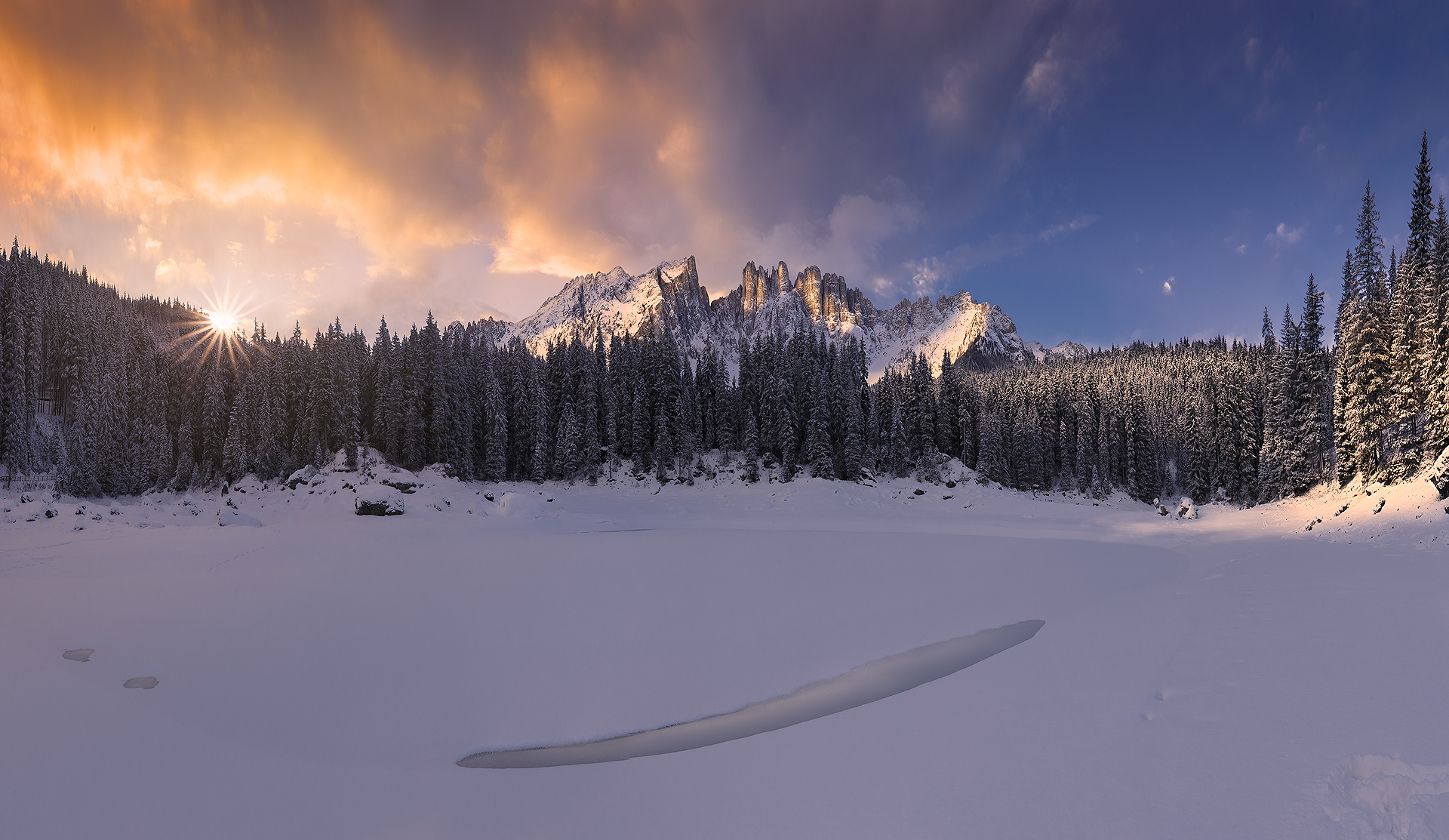 Quel che resta del lago di Carezza