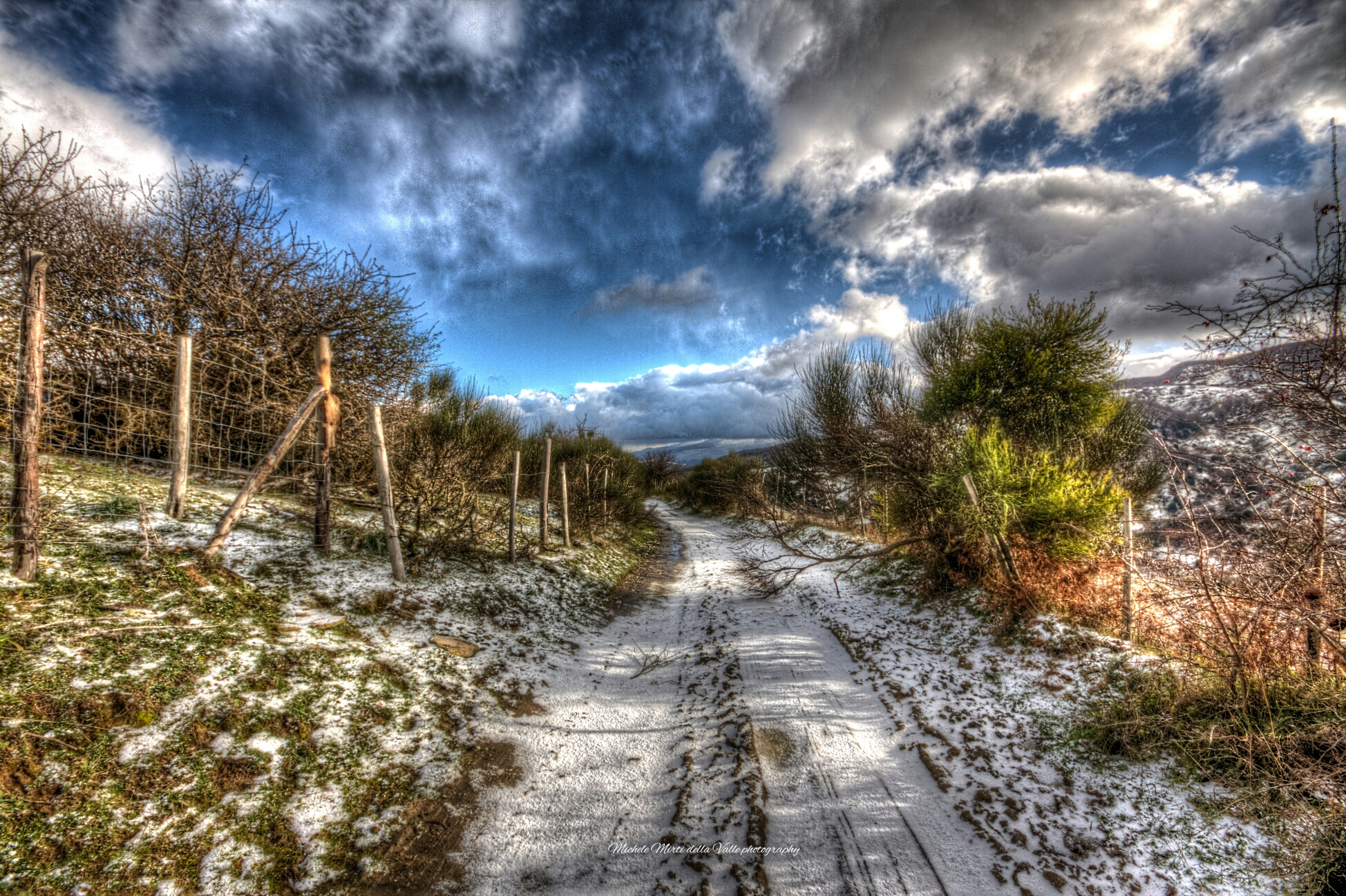 Snow in Floresta (Sicily)