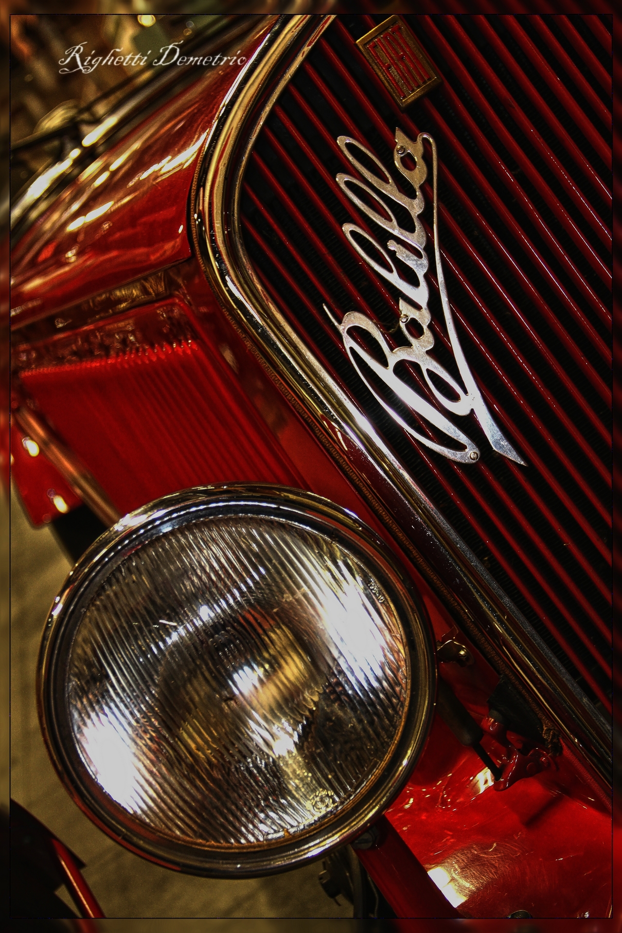 Vintage car the Balilla