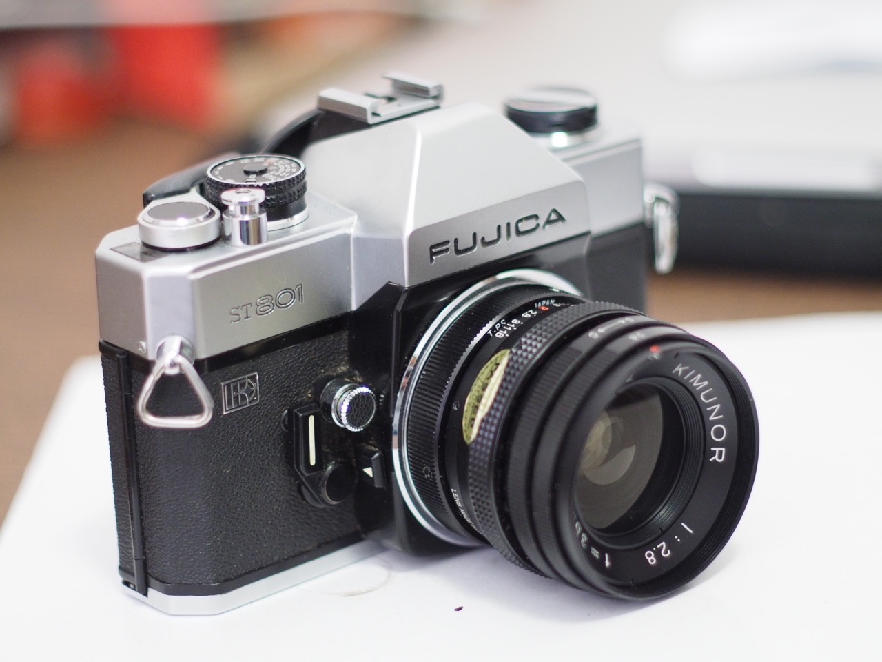 Fujica ST801 shot with the Fujinon 55 f1.8