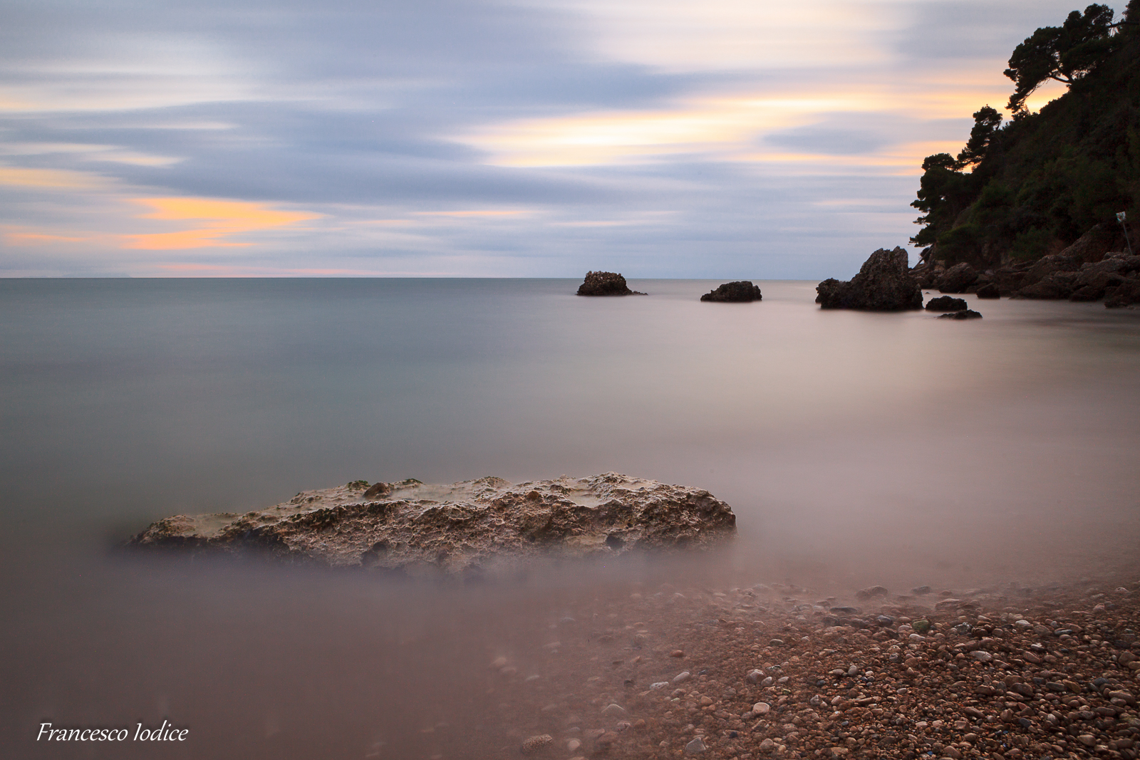 long exposure seascape