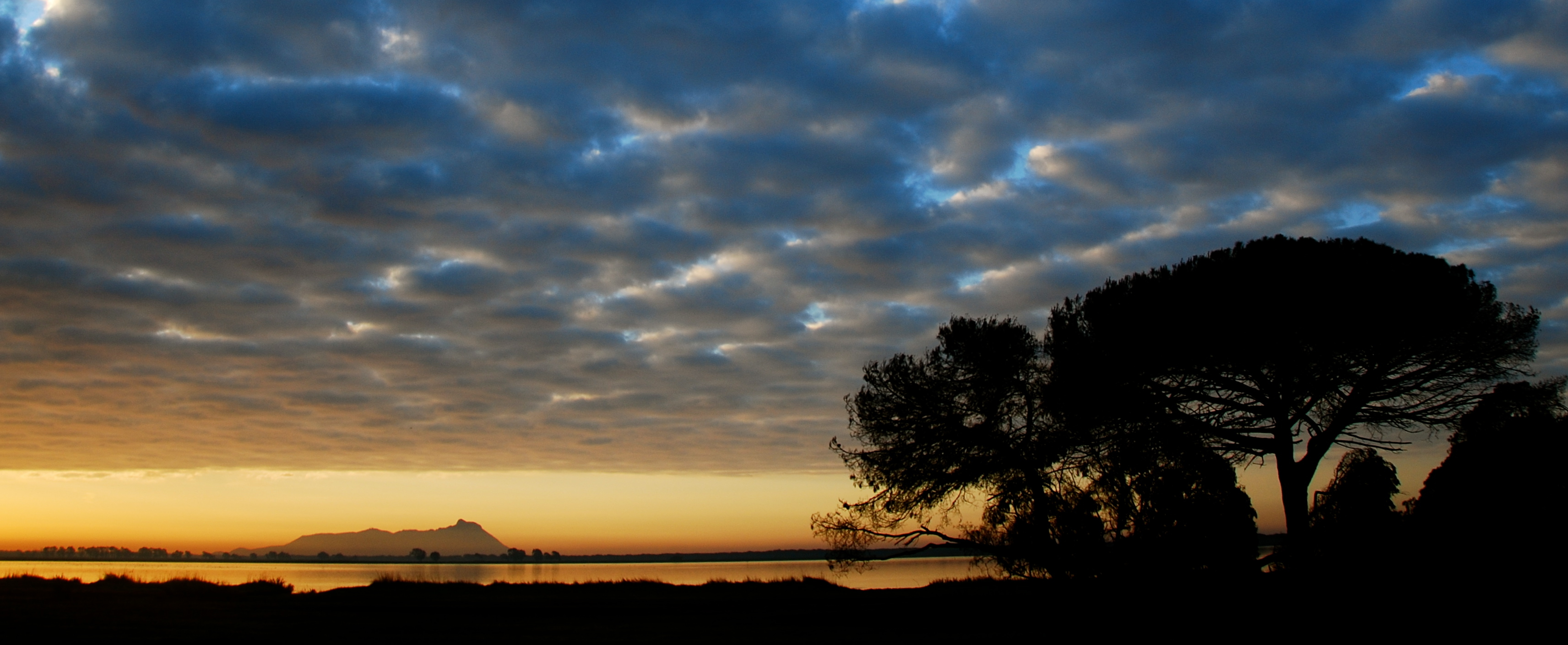 Monte Circeo dal Lago dei Monaci