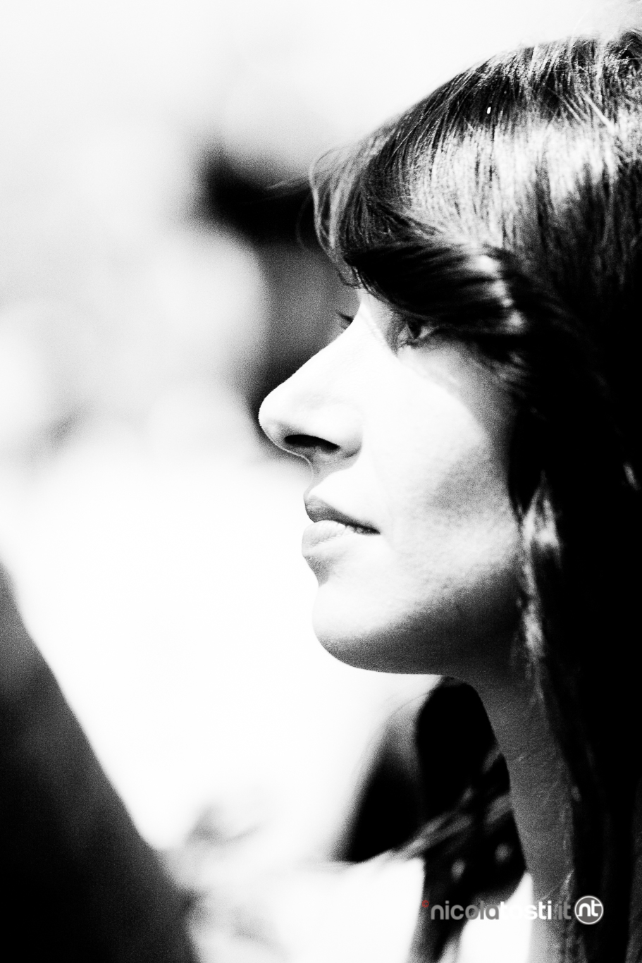 Cristina in bw