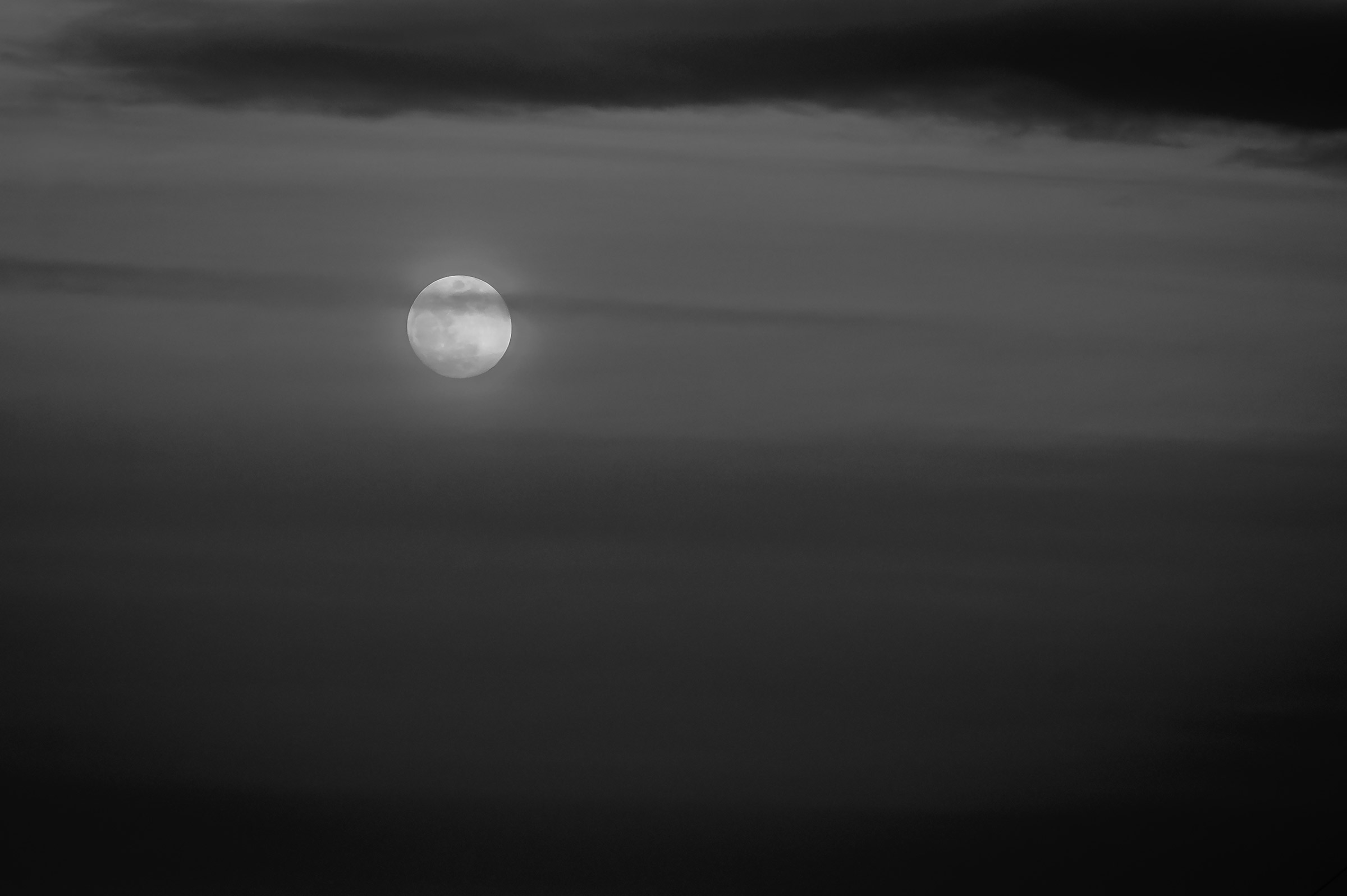 Luna velata del 11 febbraio '17