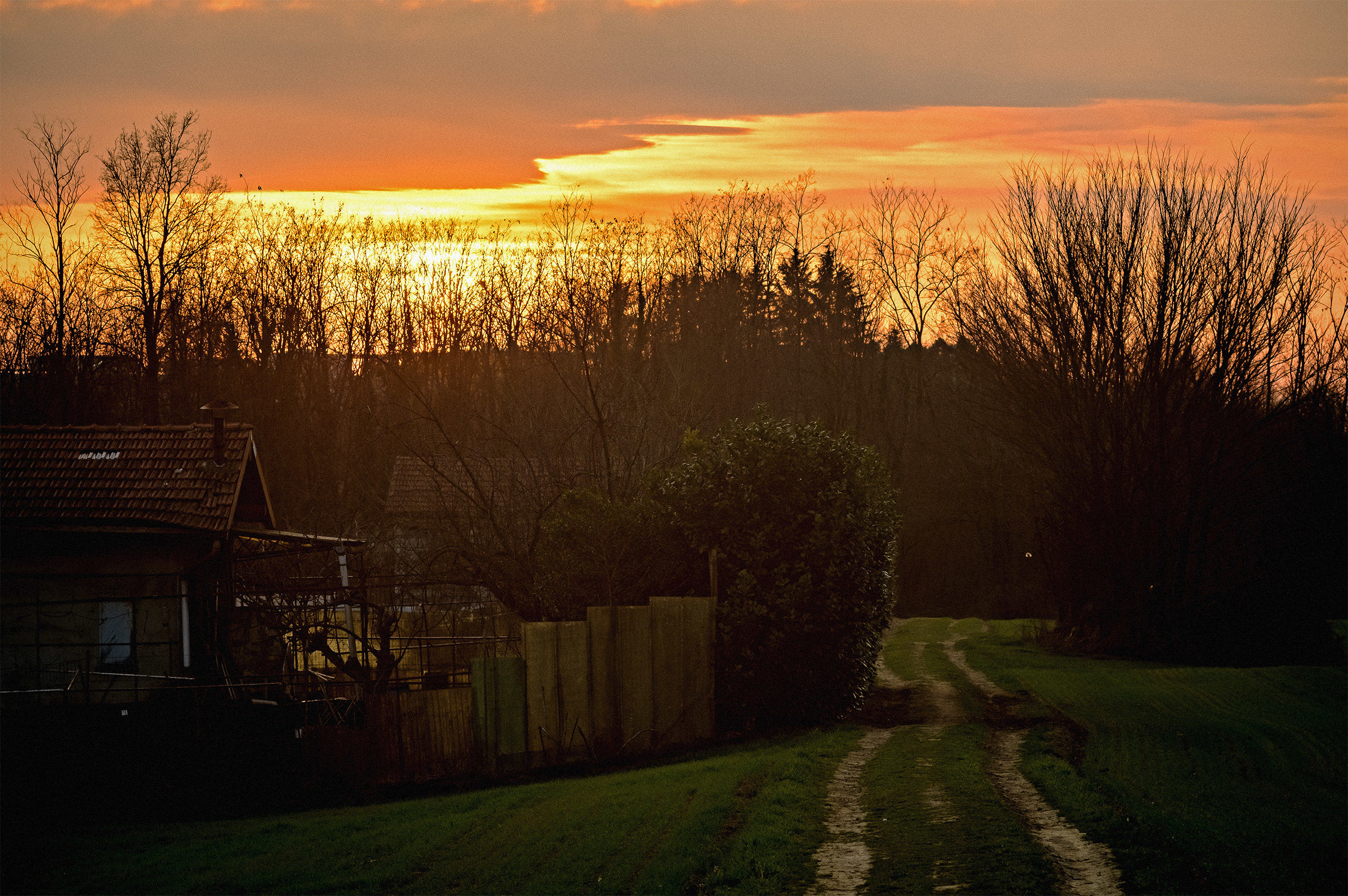 Sunset in Val Molgora