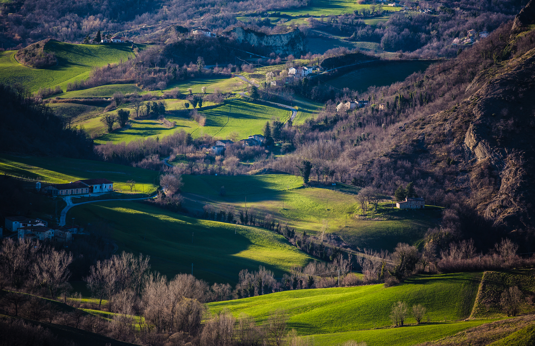 First colors of Spring in Montetiffi