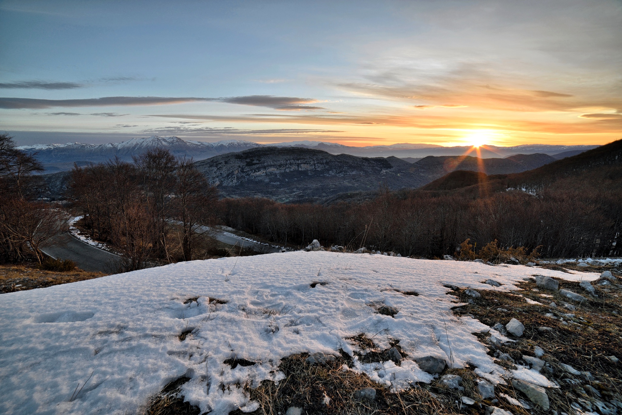 sunrise from camporotondo