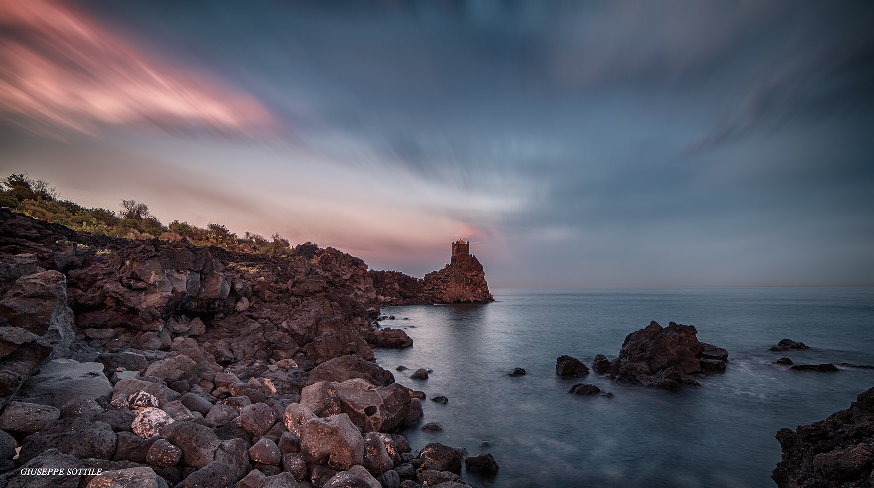 Un tramonto pieno di colori