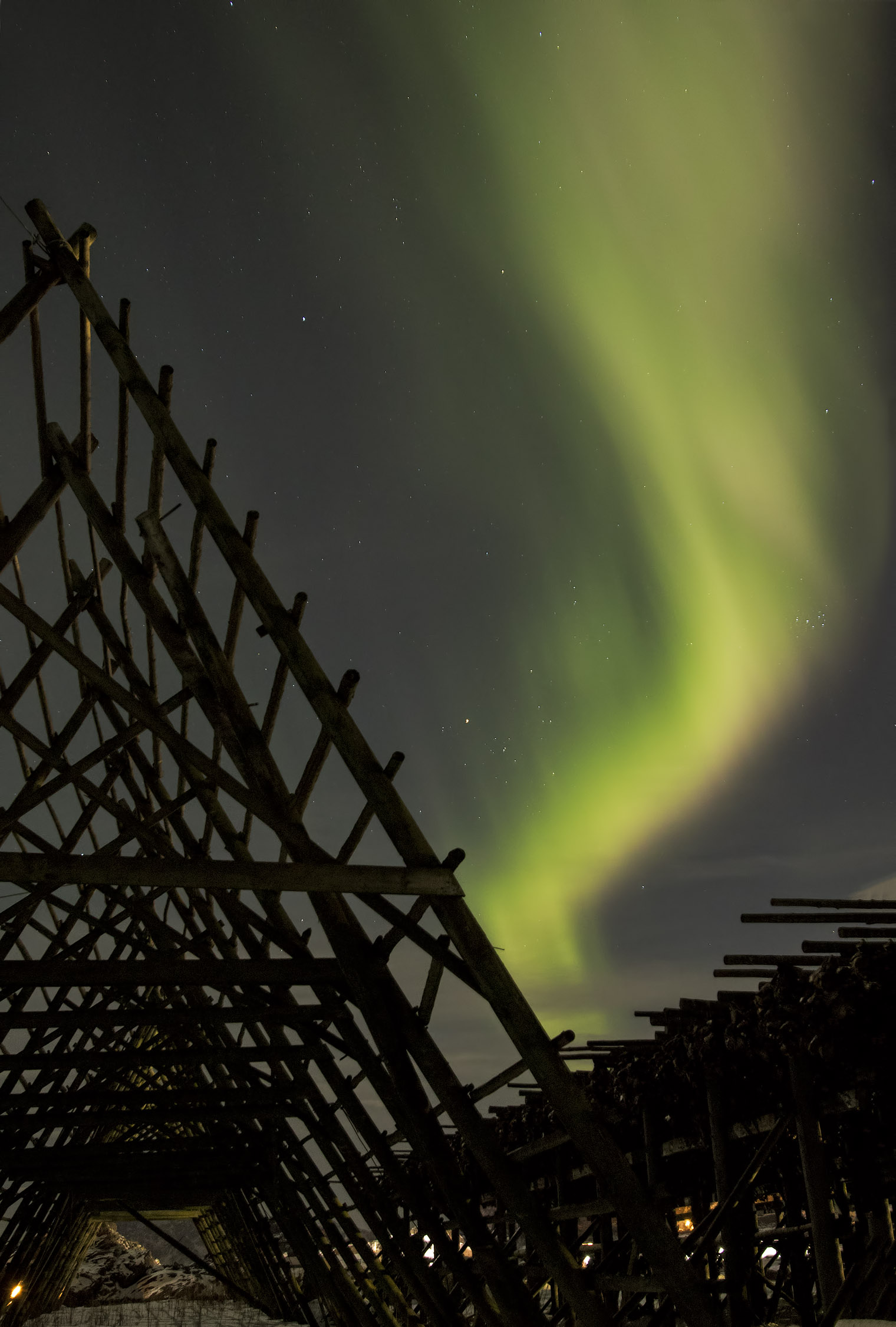 aurora alle rastrelliere