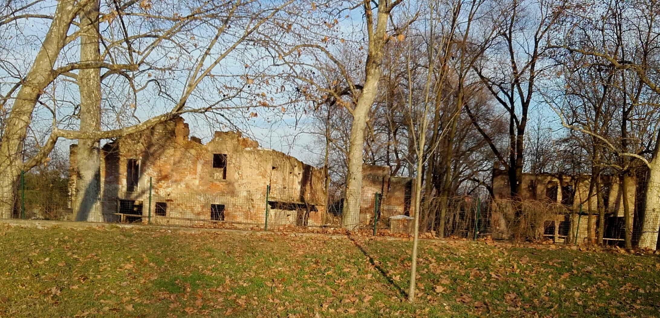 Old mills on the river Olona