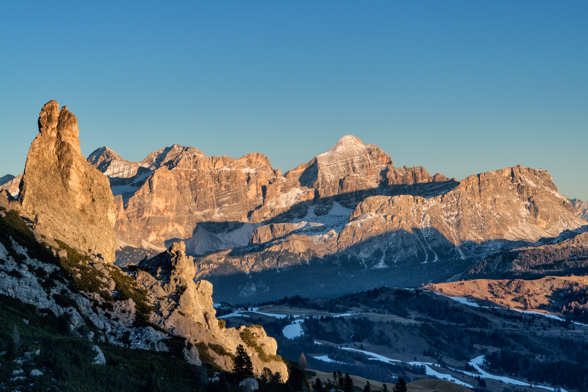 From Dantercepies towards Val Badia