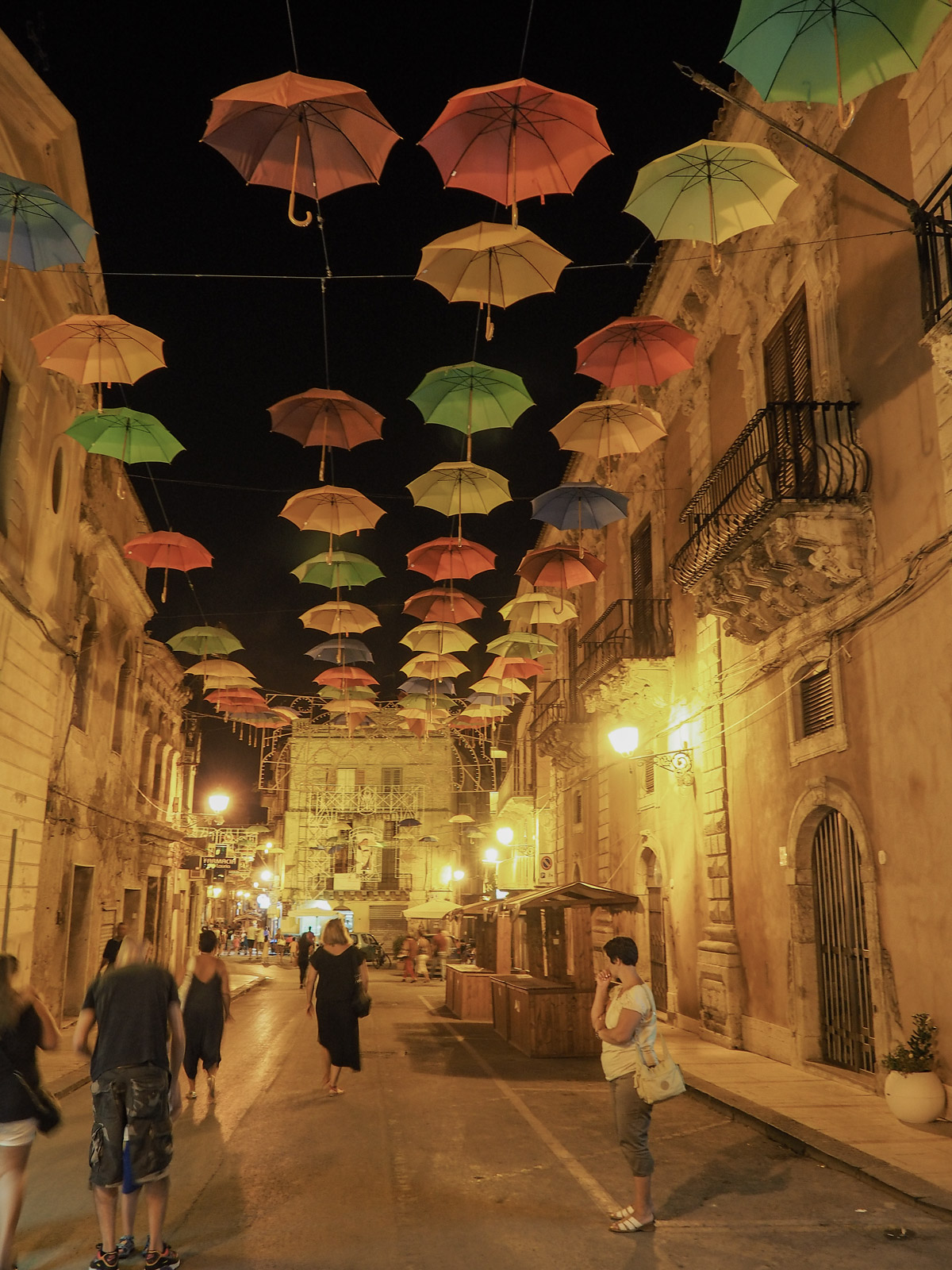 Rain umbrellas. Licata (ag)
