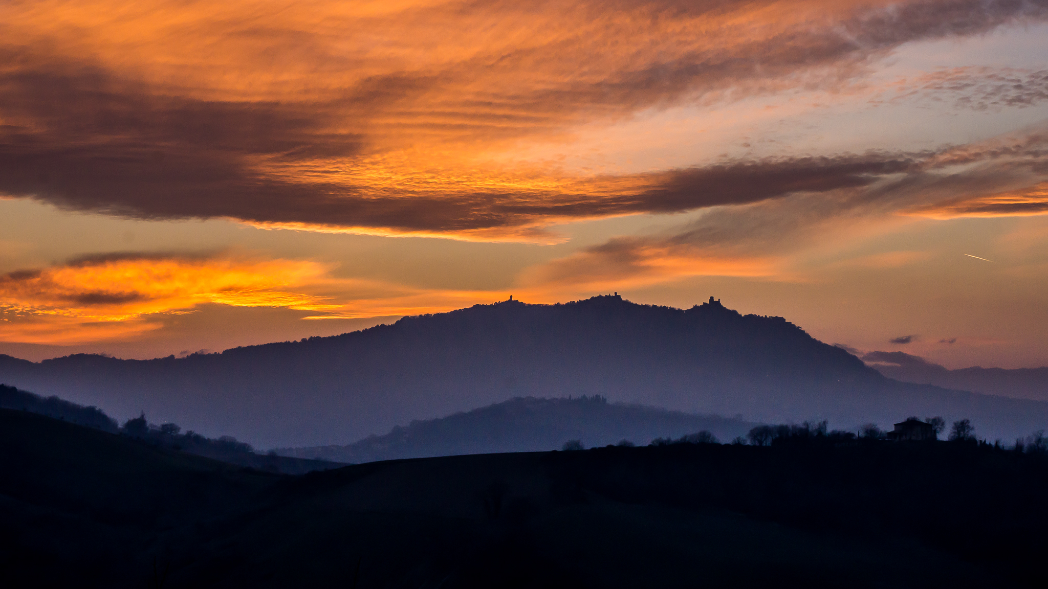 San Marino Sunset