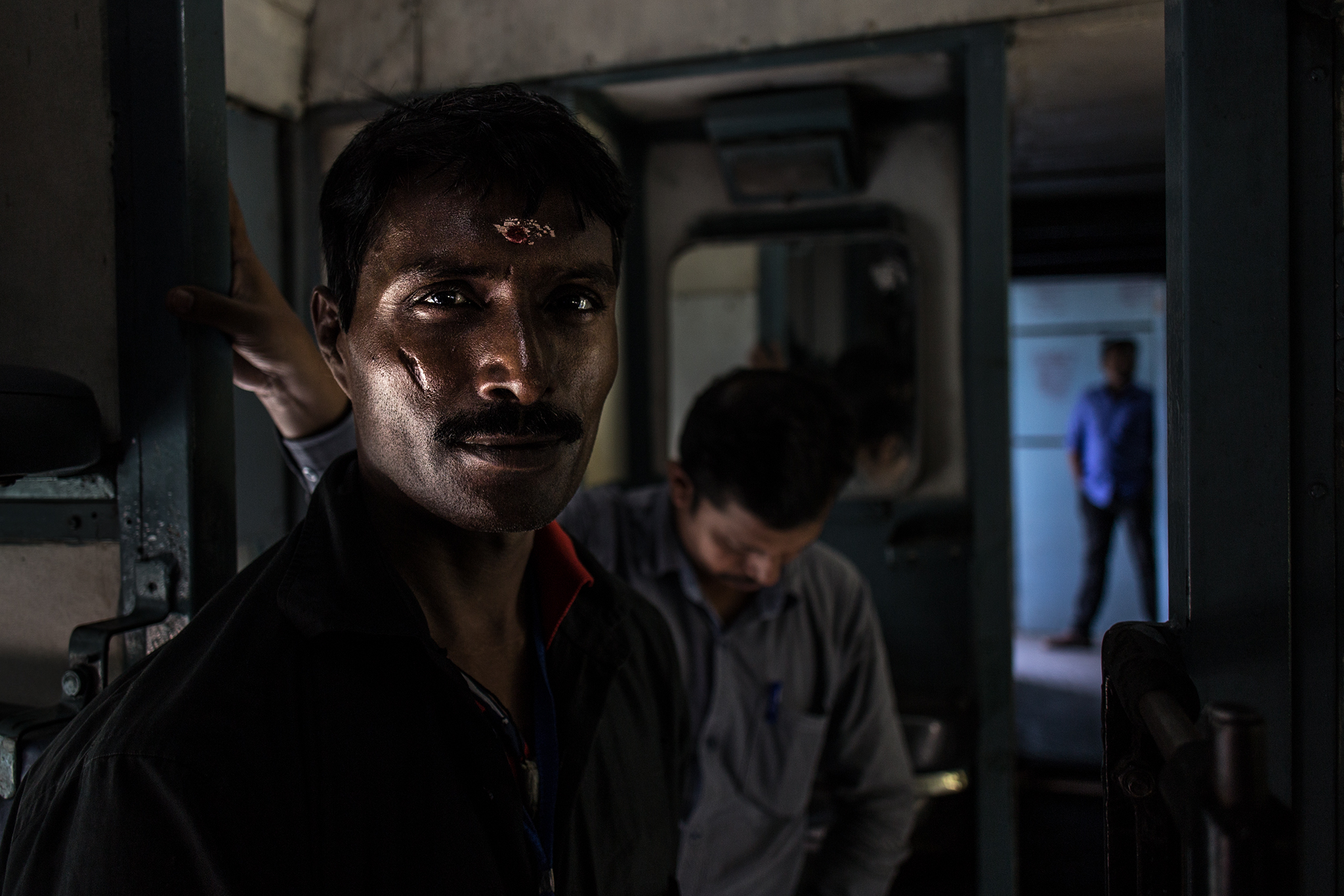 Sales of "chai" .. (by train)