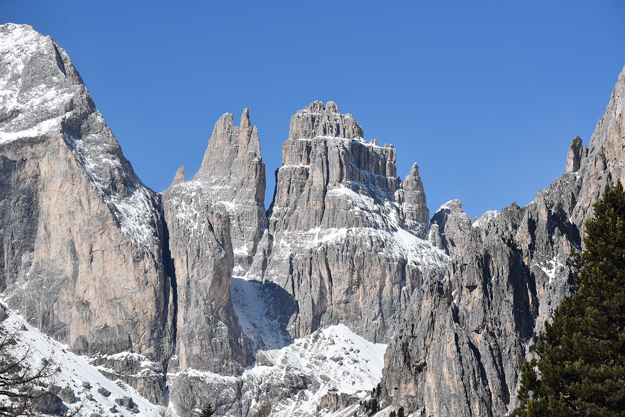 Dal Ciampedie Catinaccio e Torri del Vajolet