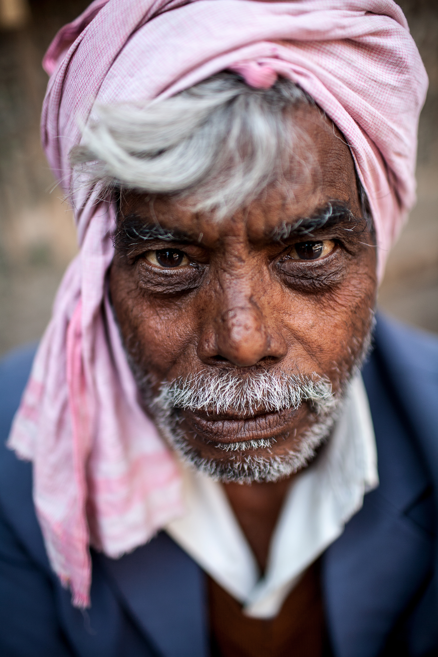 Ritratto di carrettiere a Mathura, u.p.