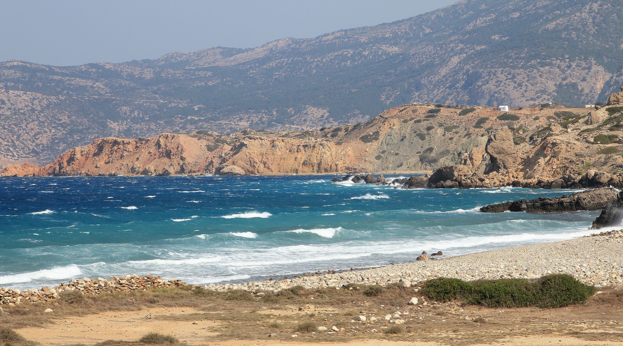 Meltemi in Karpathos