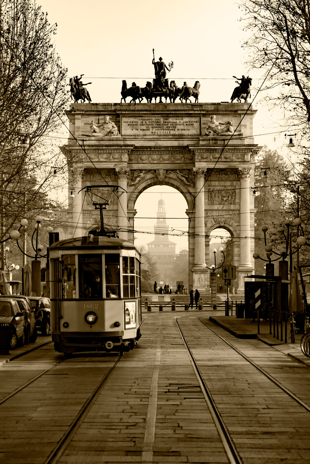 All' Arco della Pace