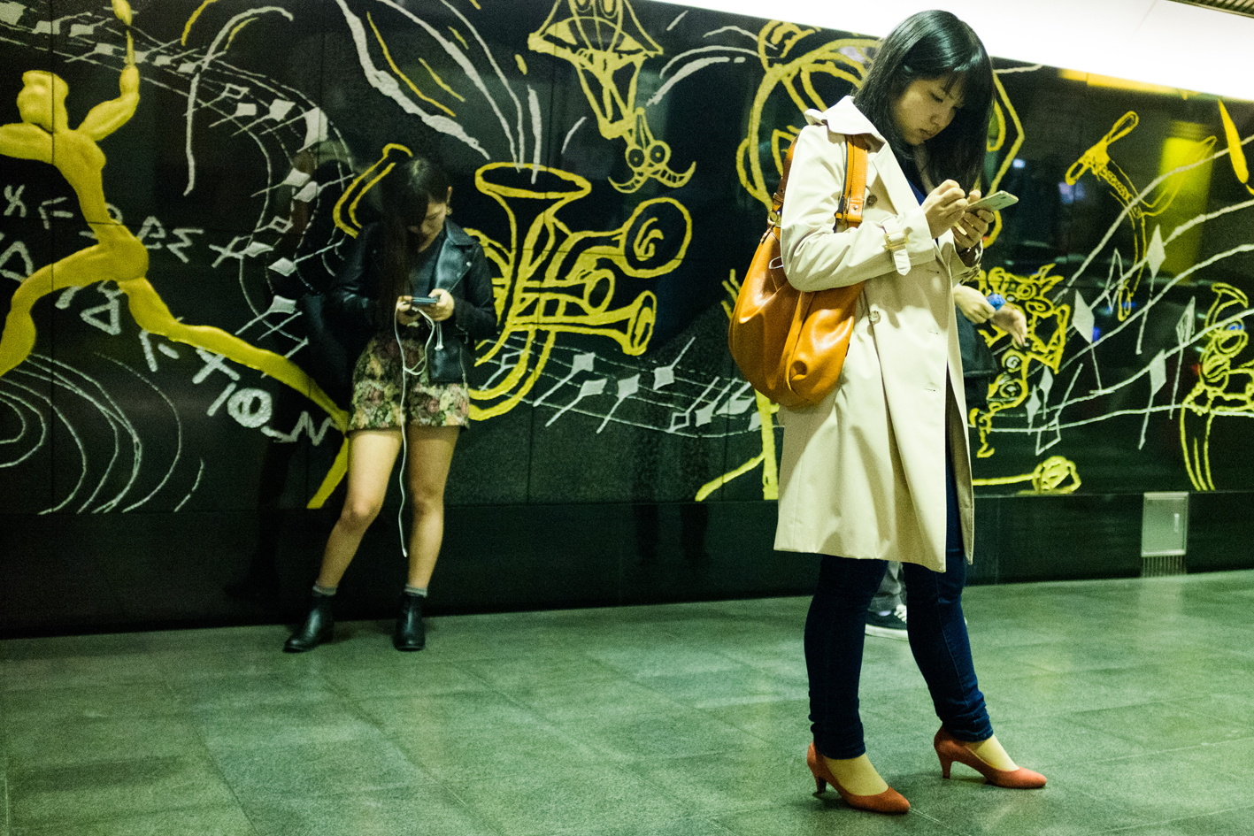 A smartphone in your hands