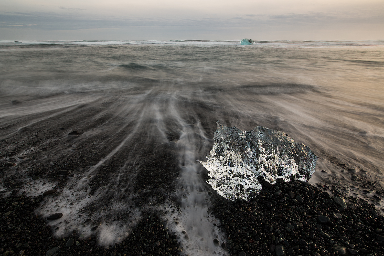 Jokulsarlon beach, Iceland