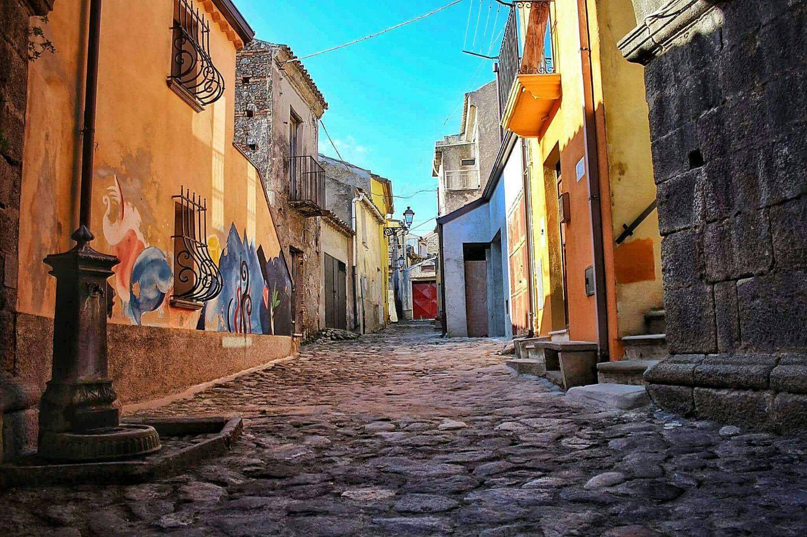 the historical center of Staletti