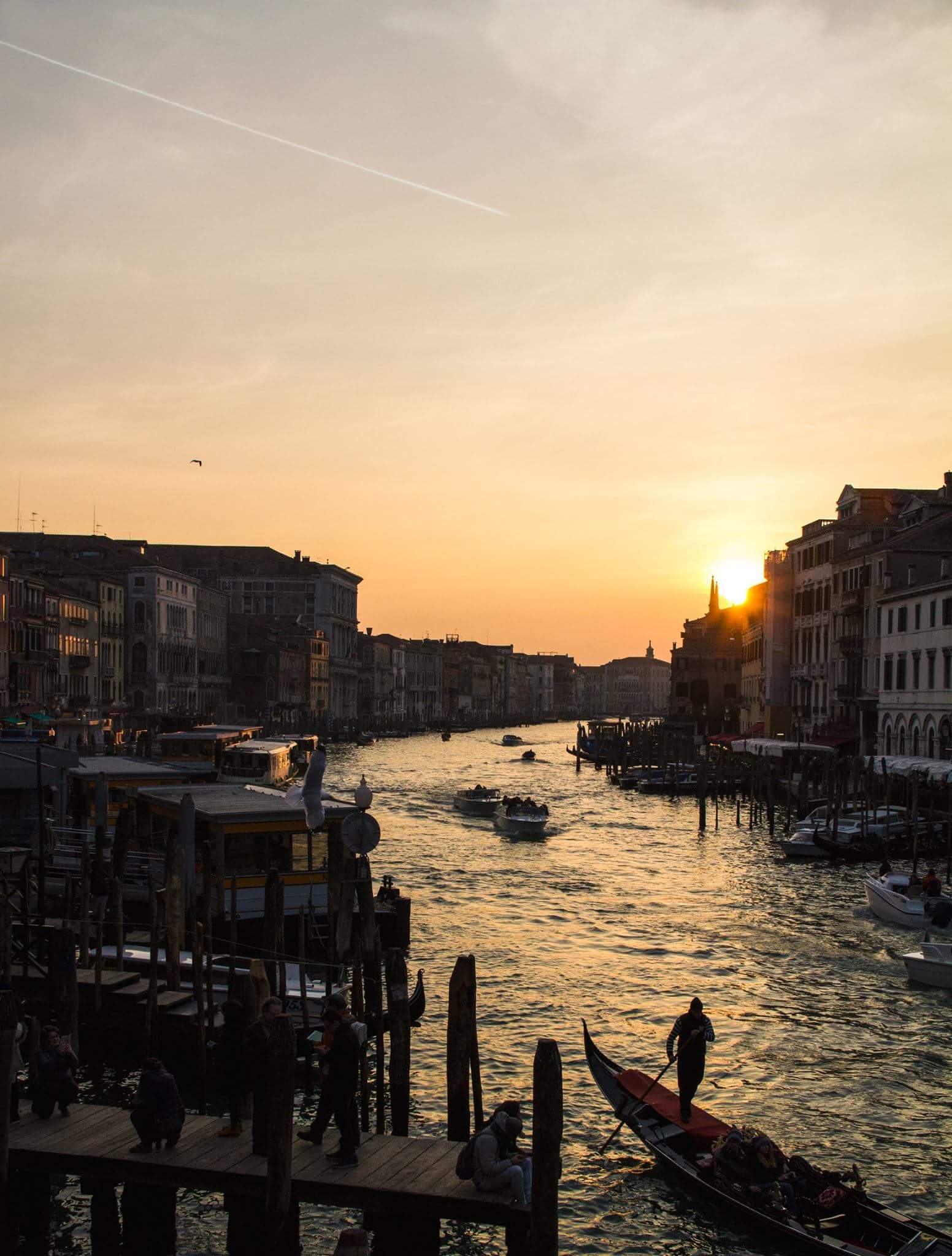 Tramonto a Venezia