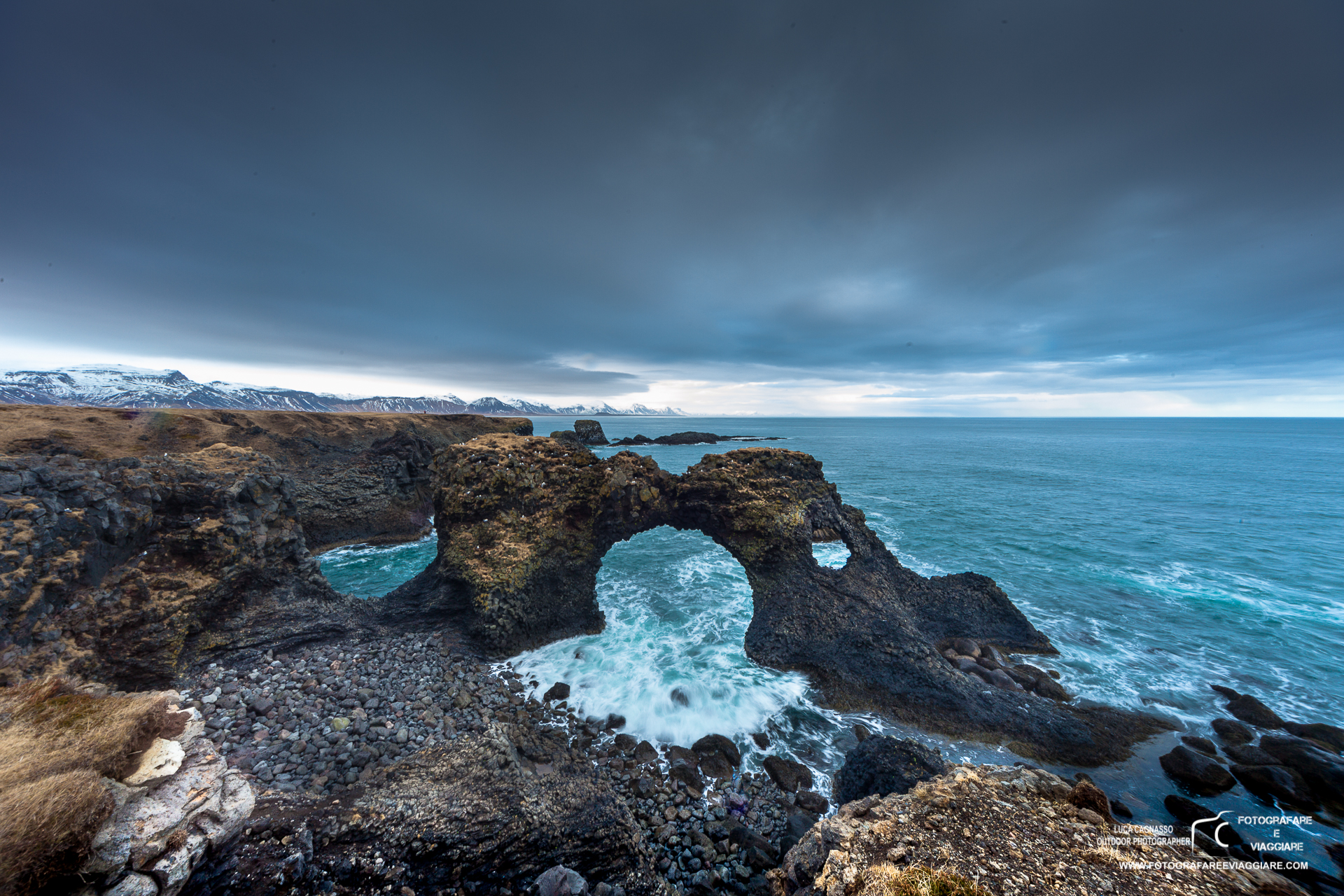 Iceland, Arnarstapi,
