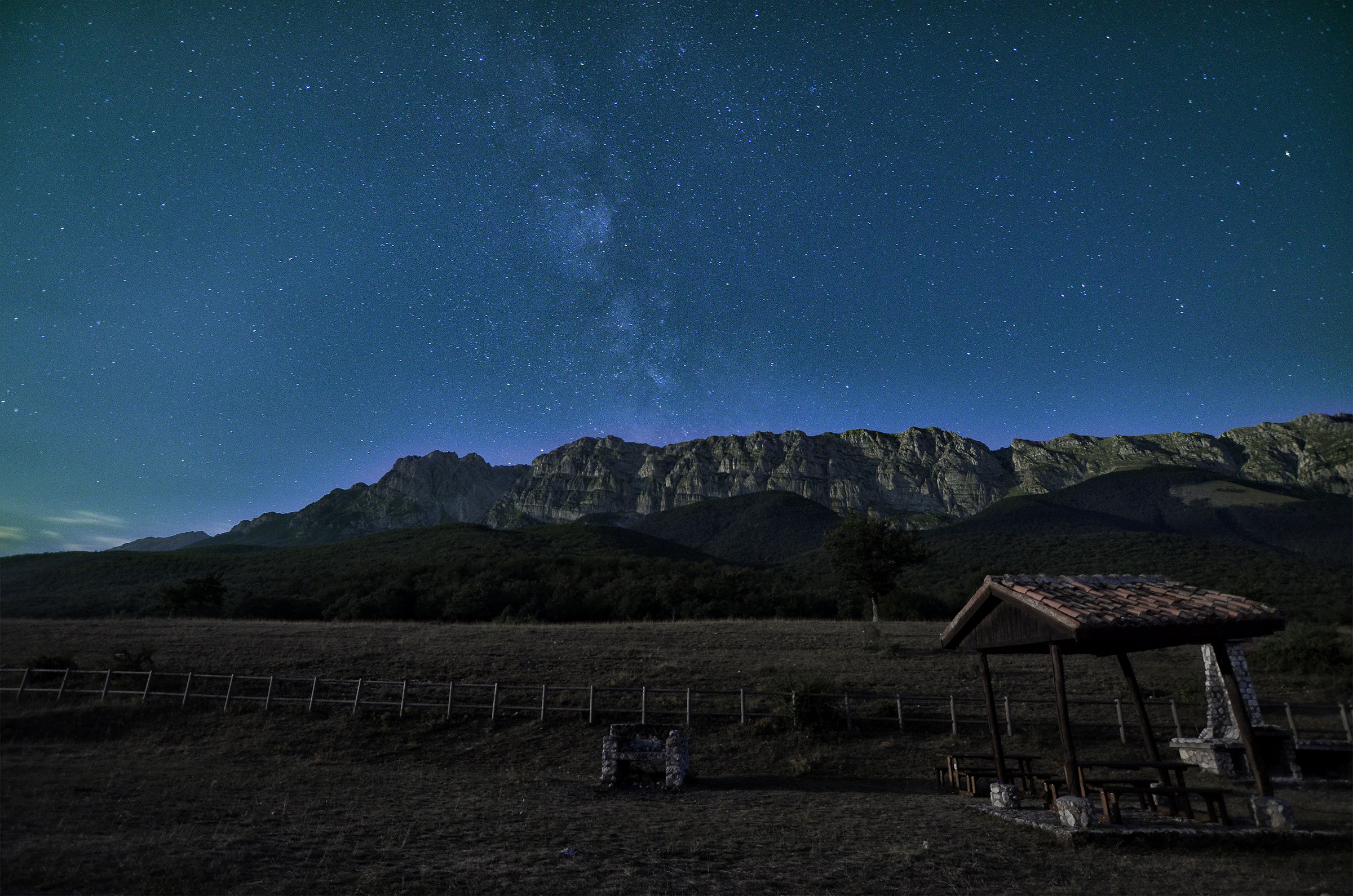Milky Way on Mount Sirente