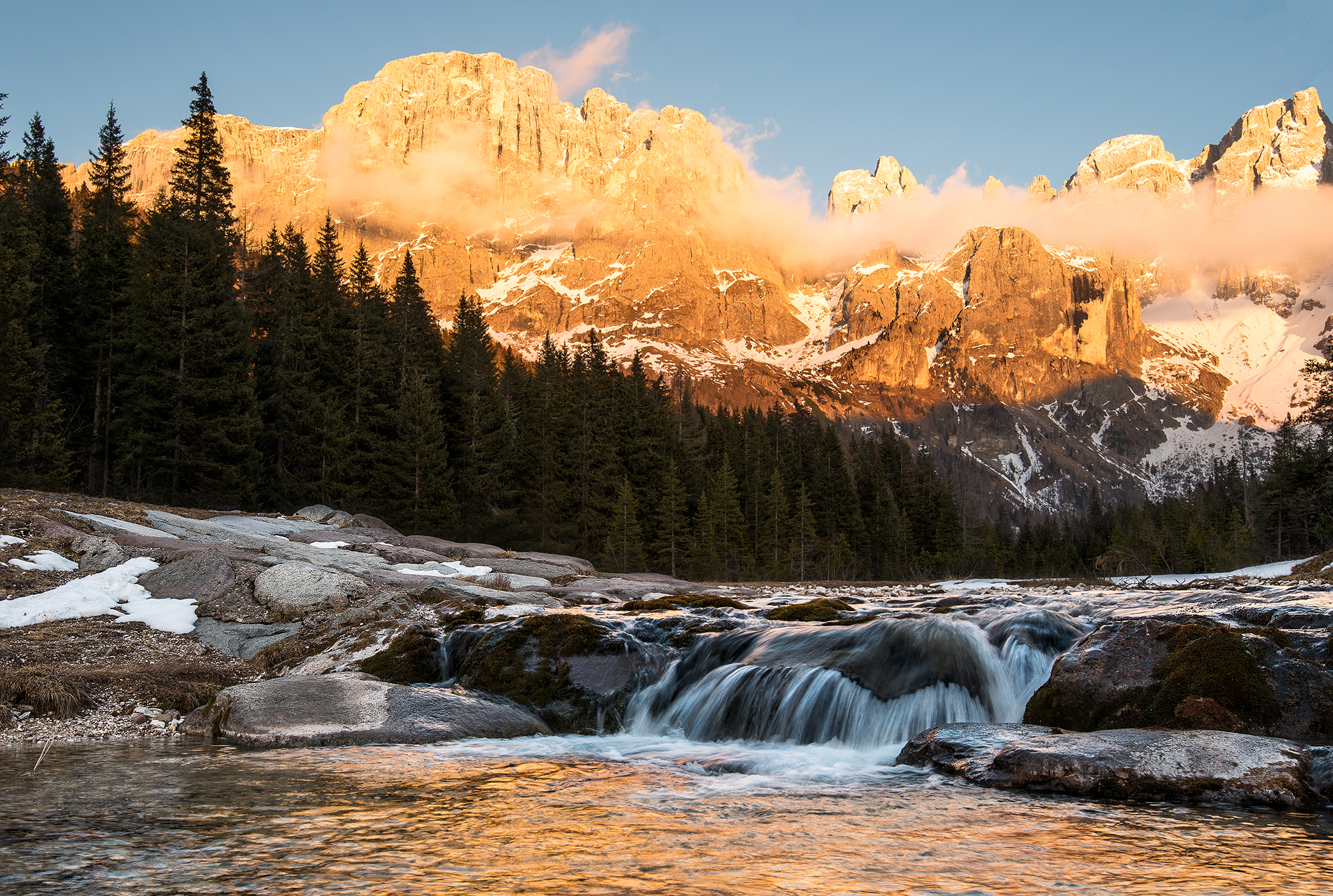 Inverno finito in Val Venegia