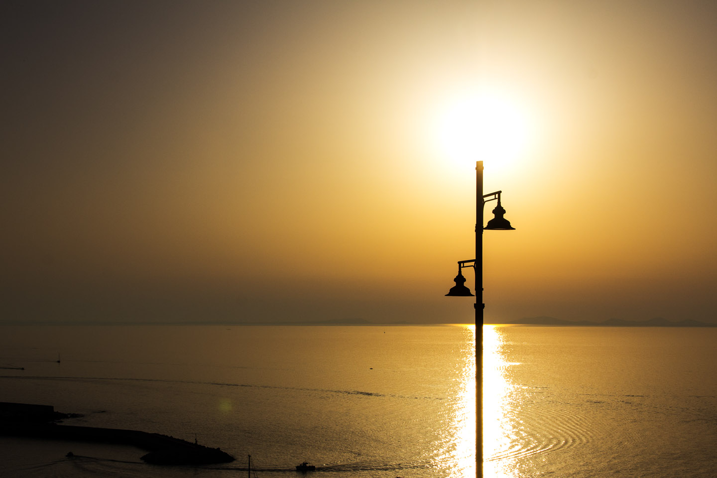 Sunset over Castelsardo
