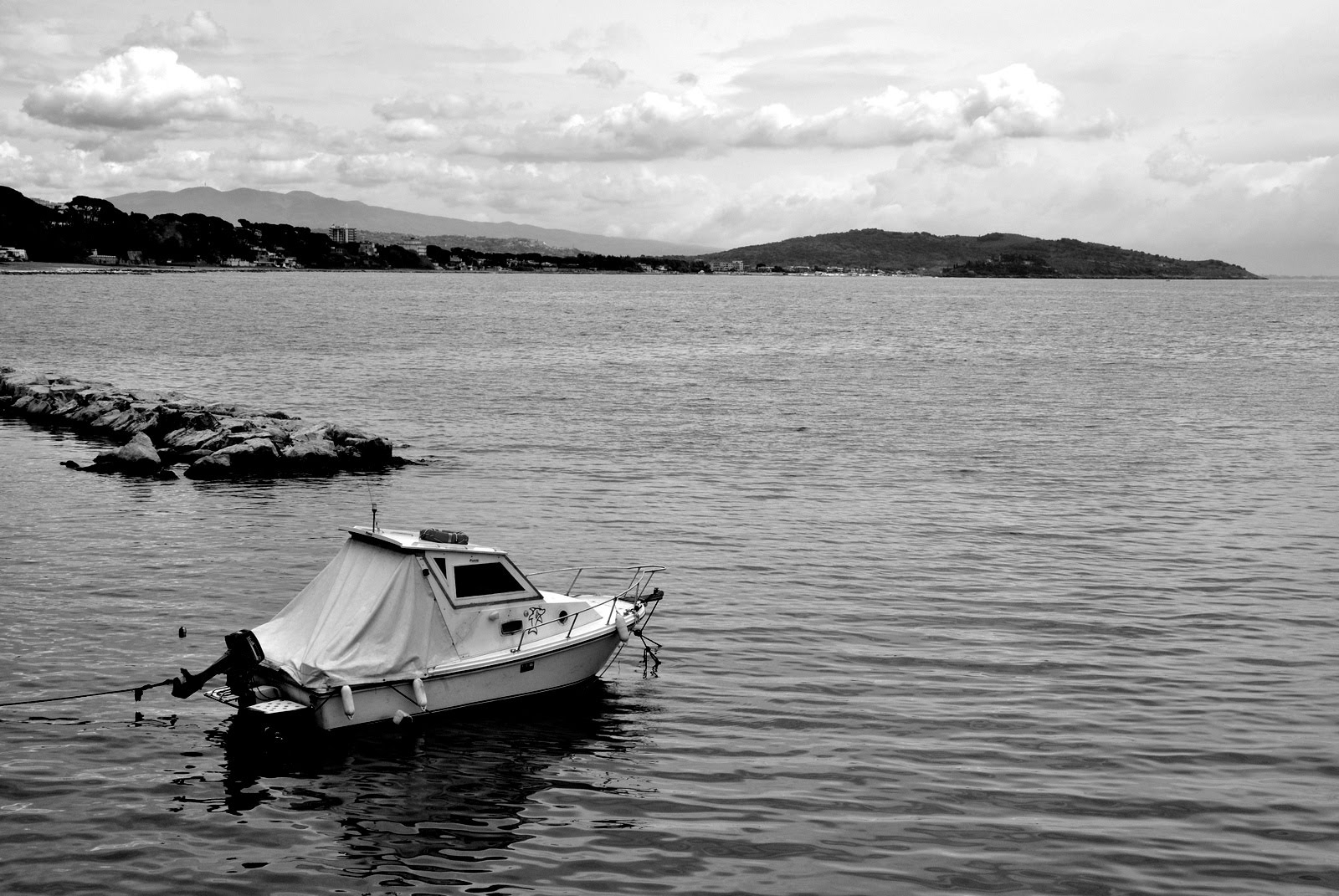 Una barchetta solitaria...