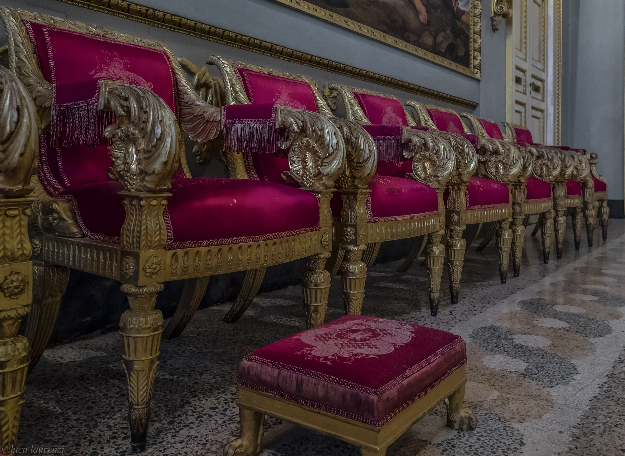 The chairs of the Palatine Gallery