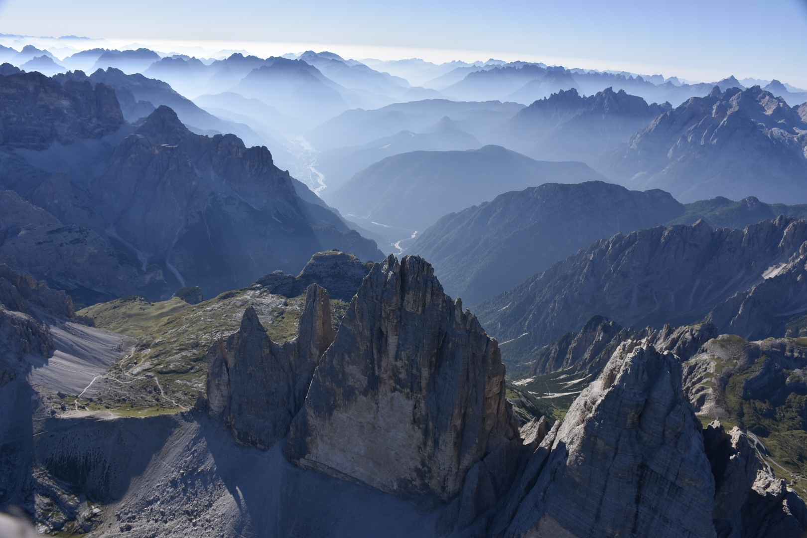 Three Peaks And Valley of Auronzo