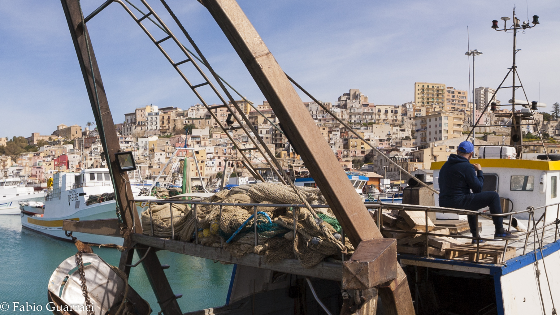 Sciacca, harbor view.