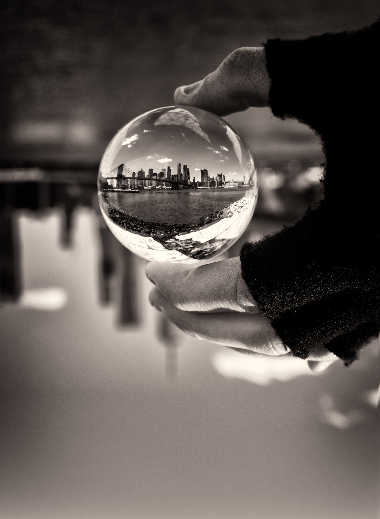 You can see Manhattan?