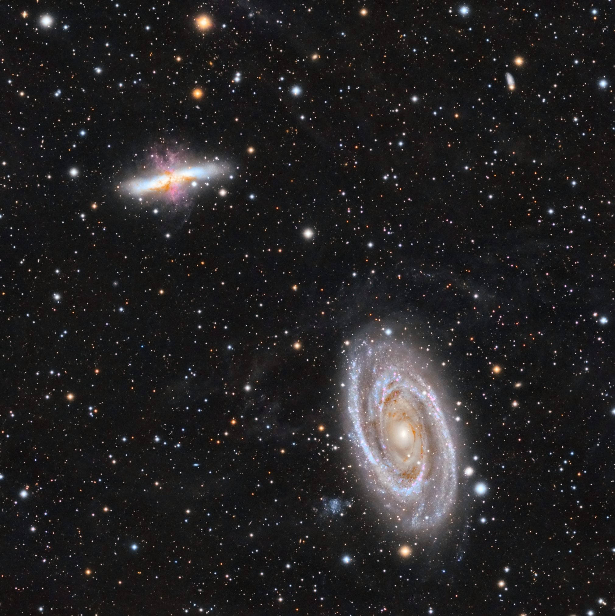 M81 M82 Stardust