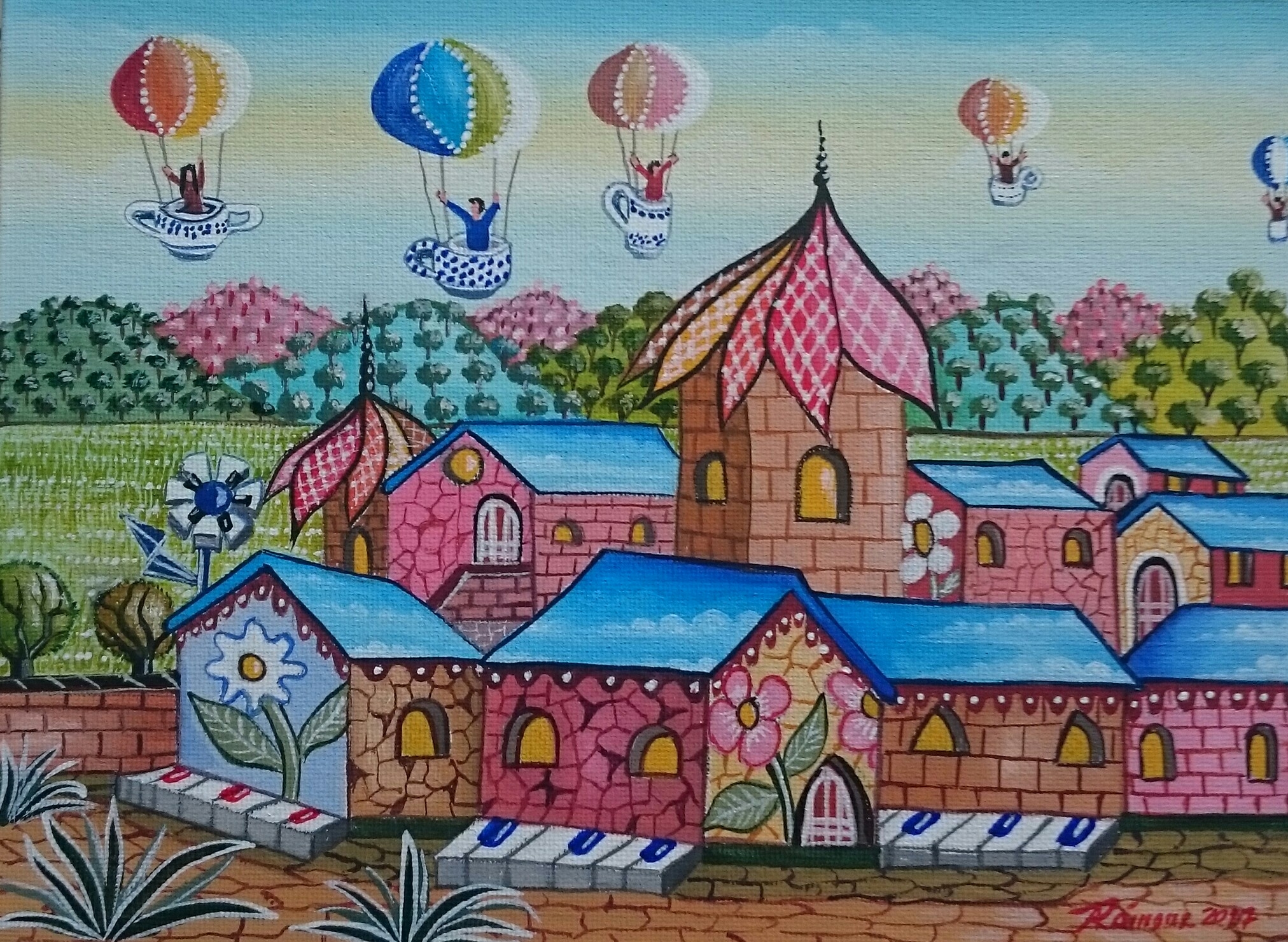 around the world (2017)