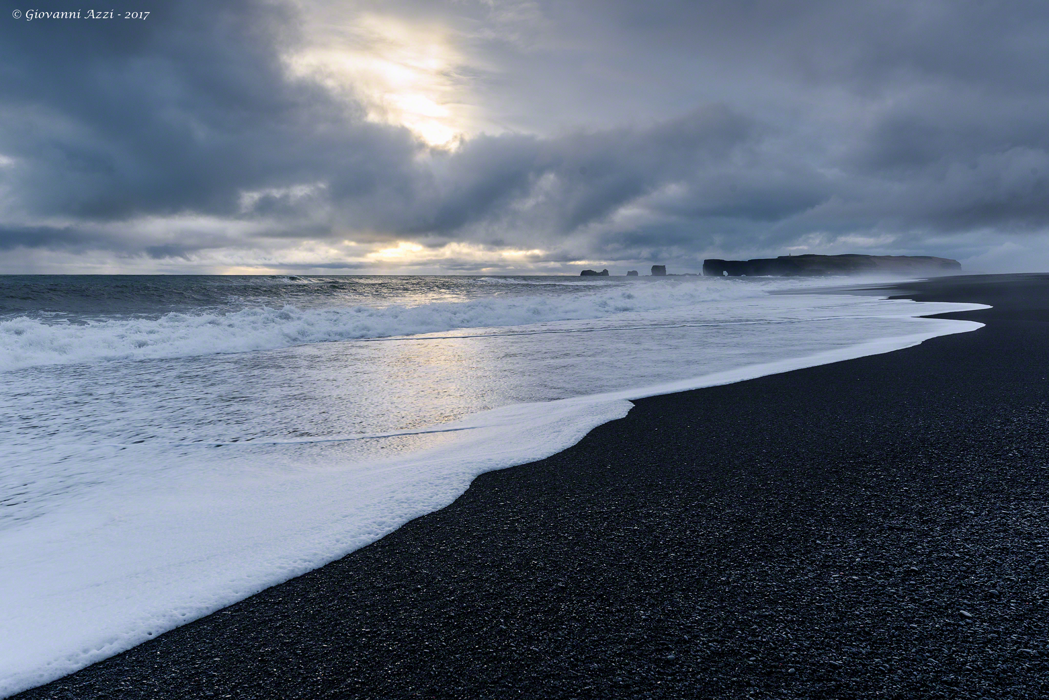 Ho visto la luce a Reynisfjara