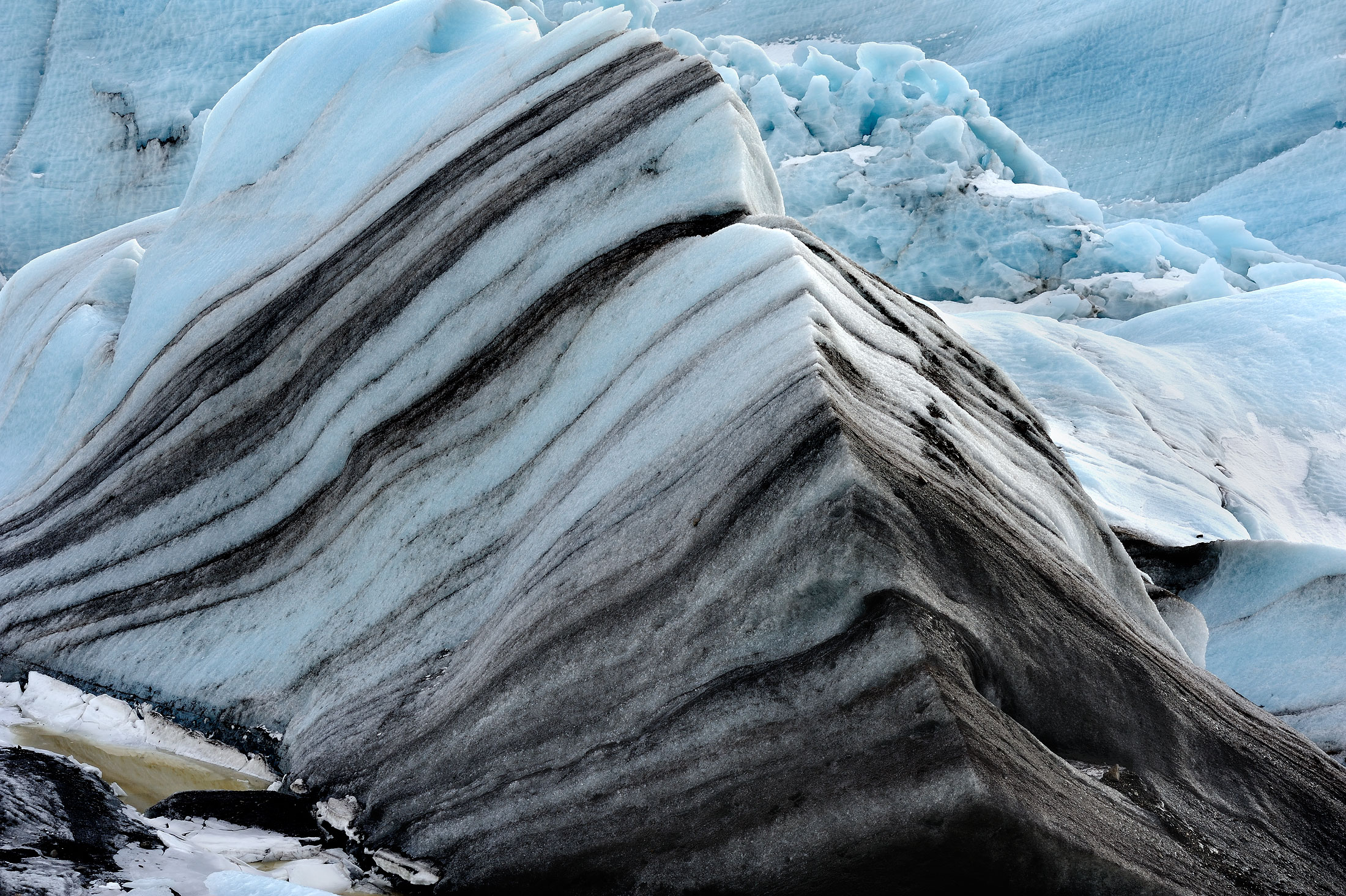 Svinafell the Iceberg (Svinafellsjokull) Glacier