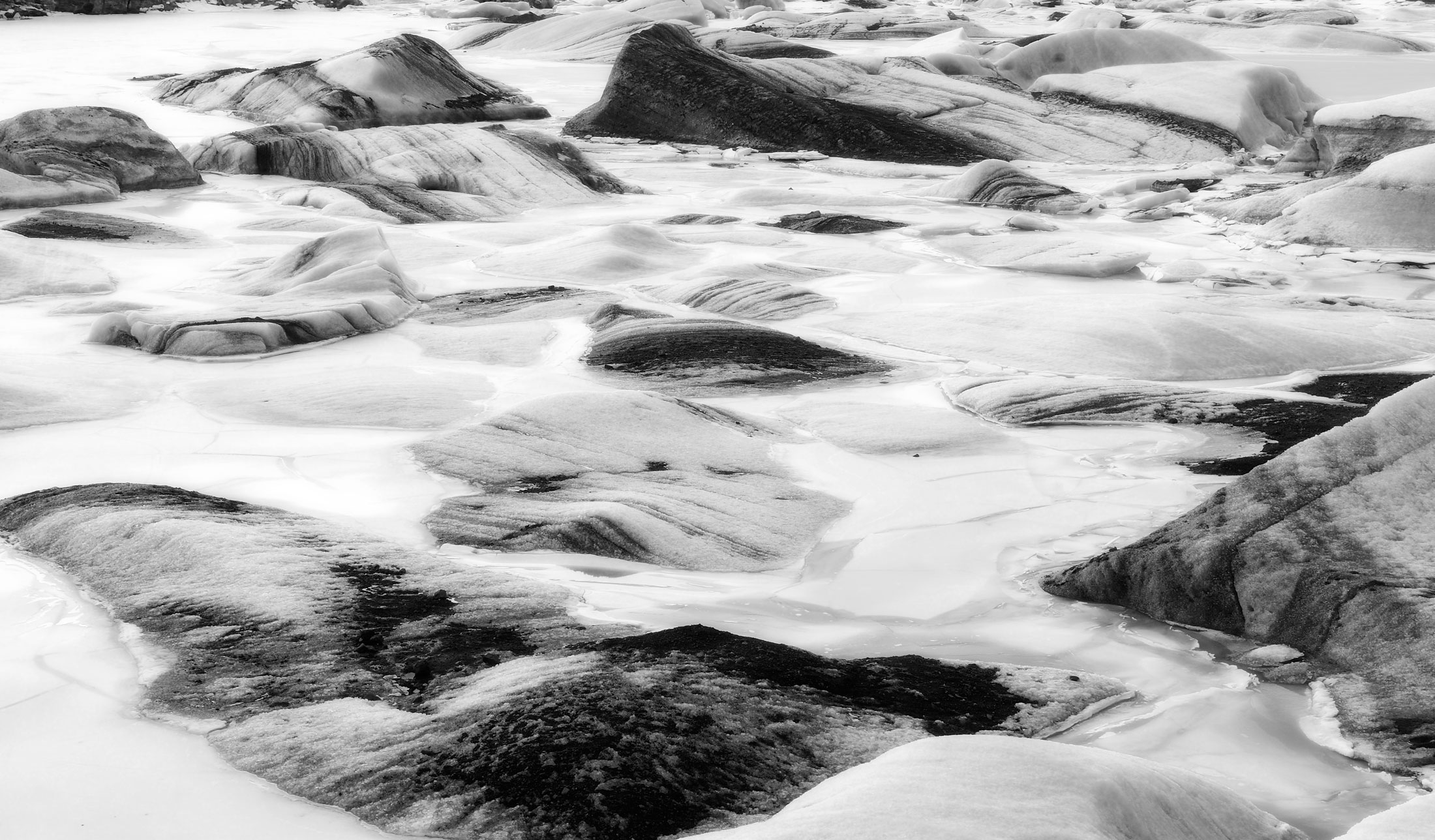 Svinafell the Iceberg (Svinafellsjokull) Glacier