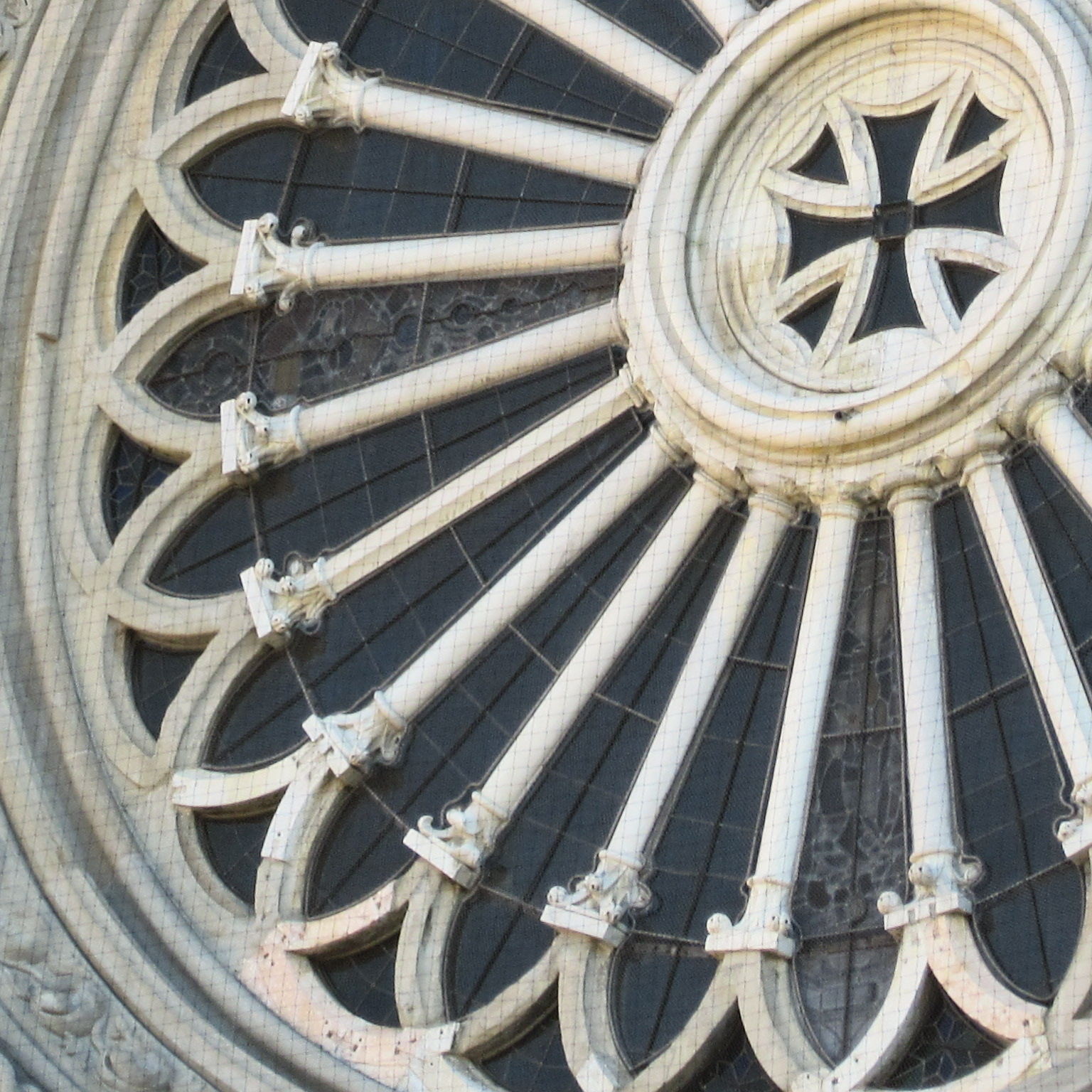 Particolare del Rosone del Duomo di Modena