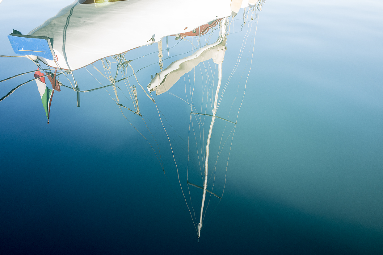 Painted on the sea ...